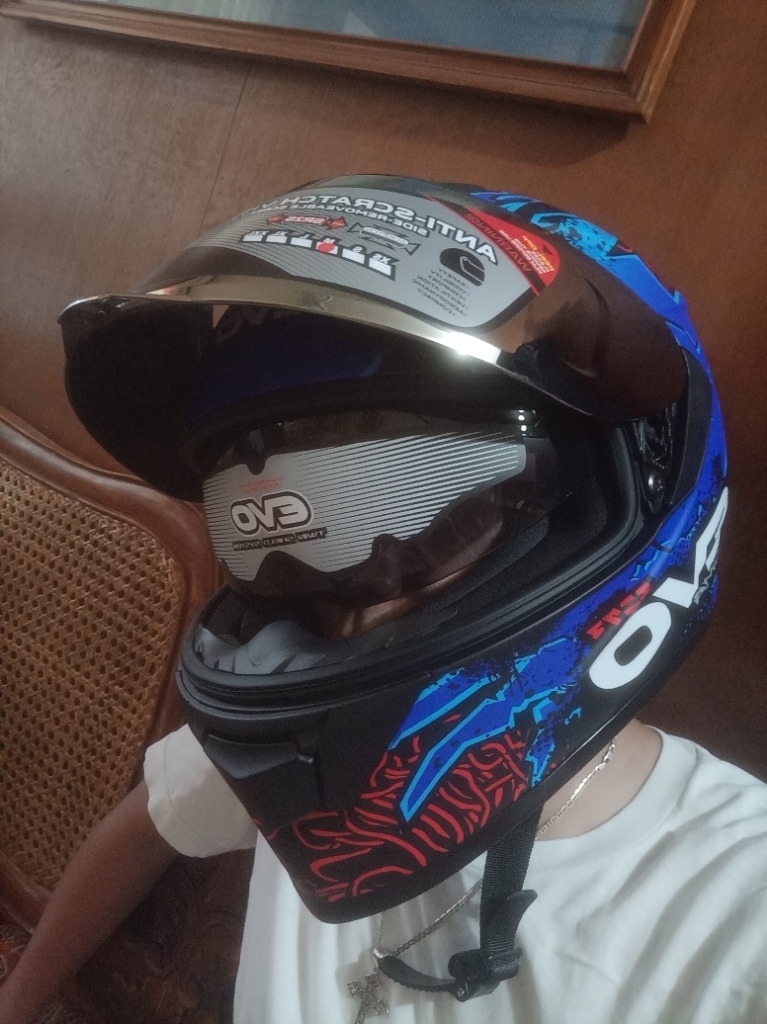 EVO GT-PRO Enigma Dual Visor Full Face 