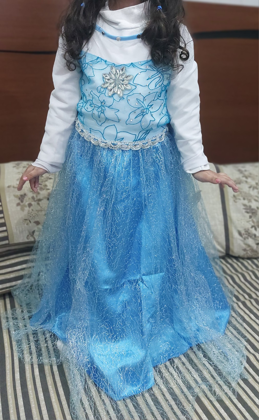 Elsa Frozen Premium costume for girls - Frozen 2. Express delivery