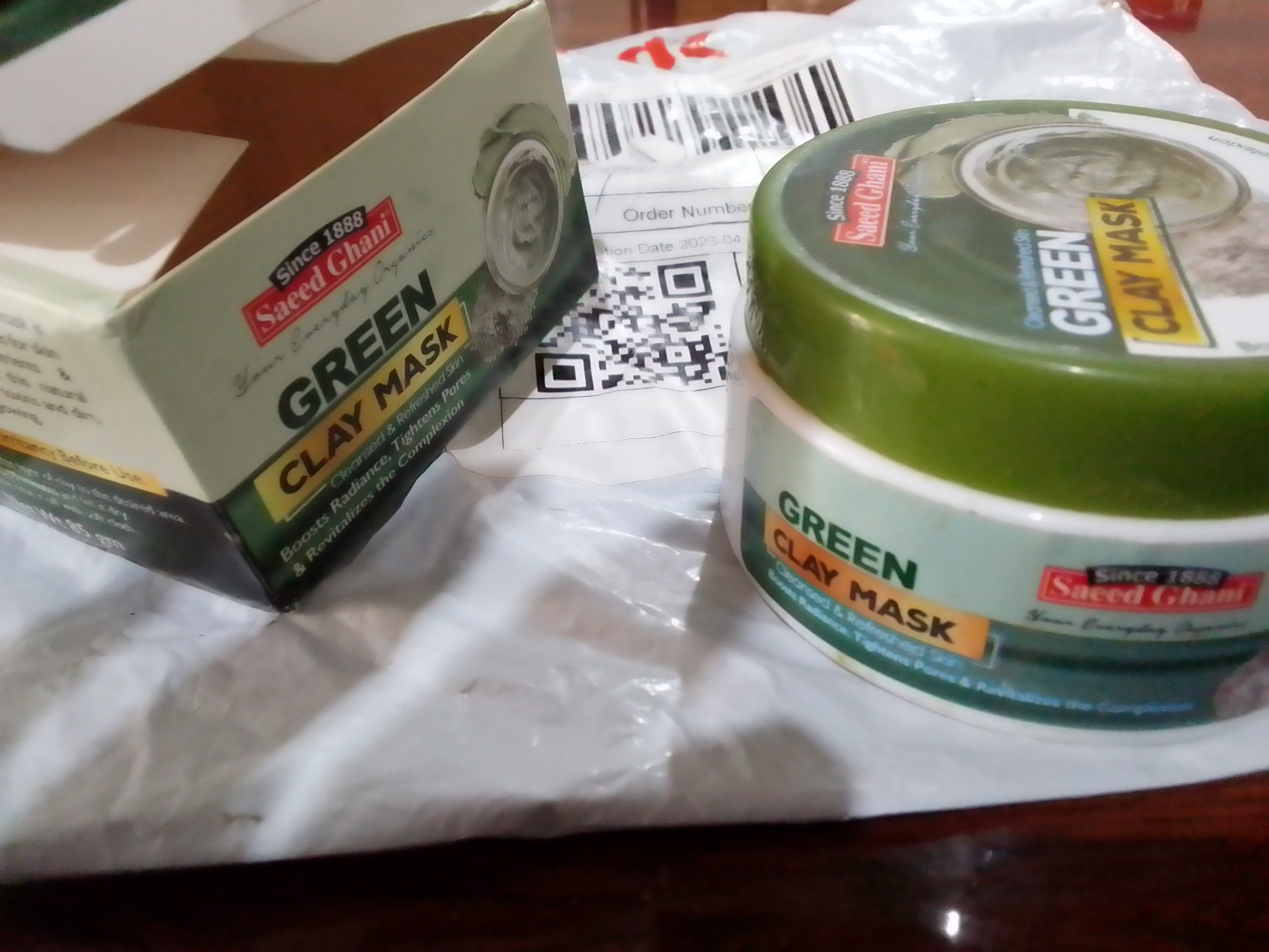 green clay mask saeed ghani