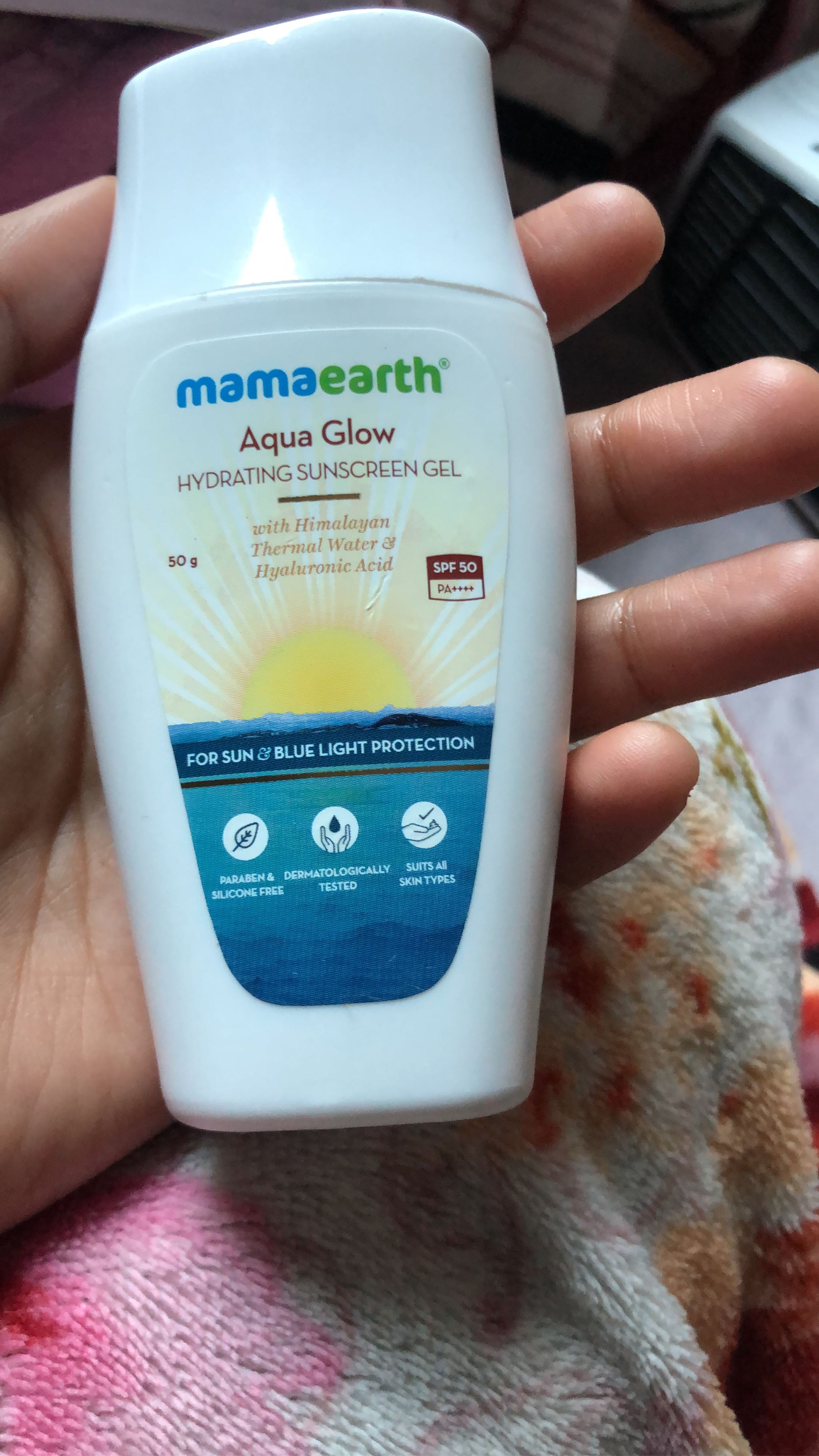 mamaearth aqua sunscreen