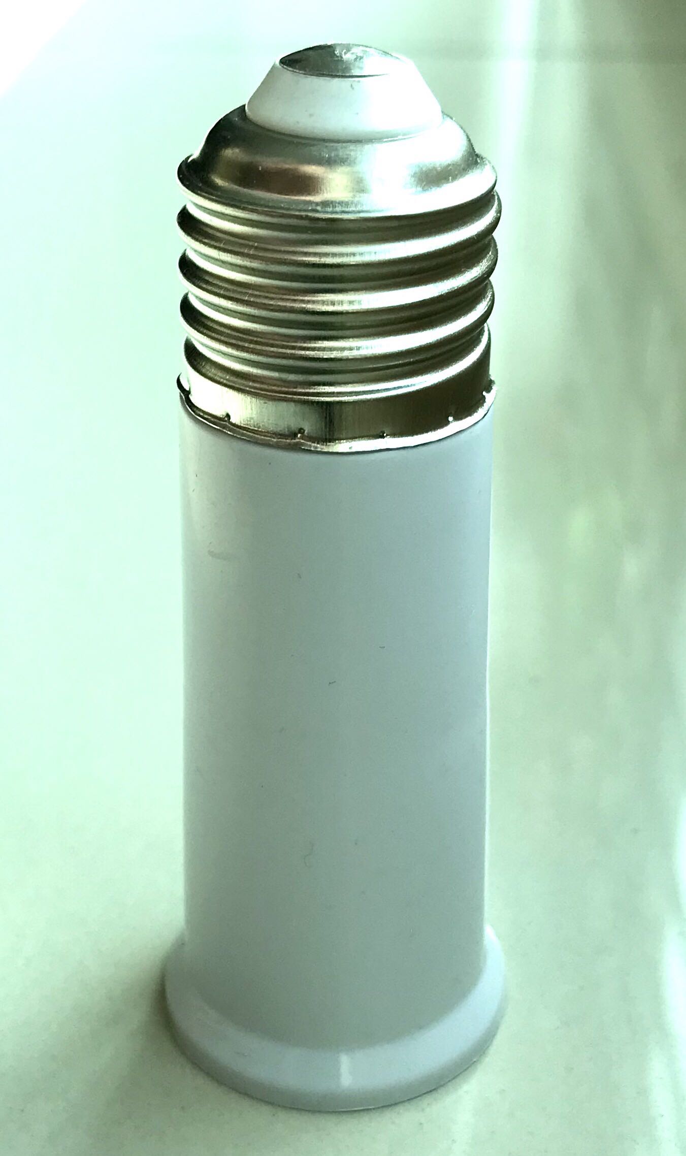  E27 95mm Extend E27 to Socket Base Holder Light Bulb Lamp Cap Adapter Converter