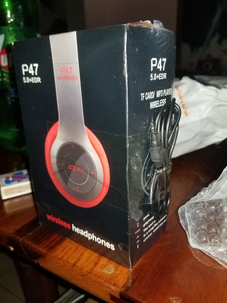  P47 Wireless Bluetooth Foldable Headset With Microphone
