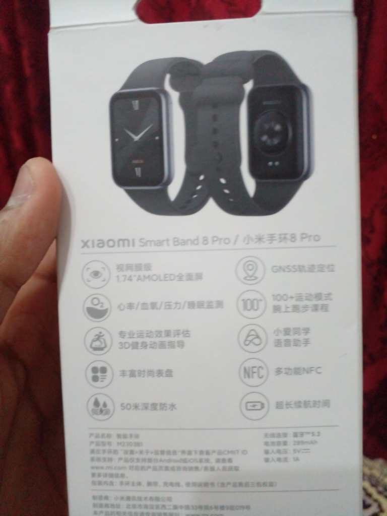 Xiaomi Band 8 Pro with 1.74″ Amoled Display GPS up to 14 Days of Battery  Chinese Version - Xcessories Hub