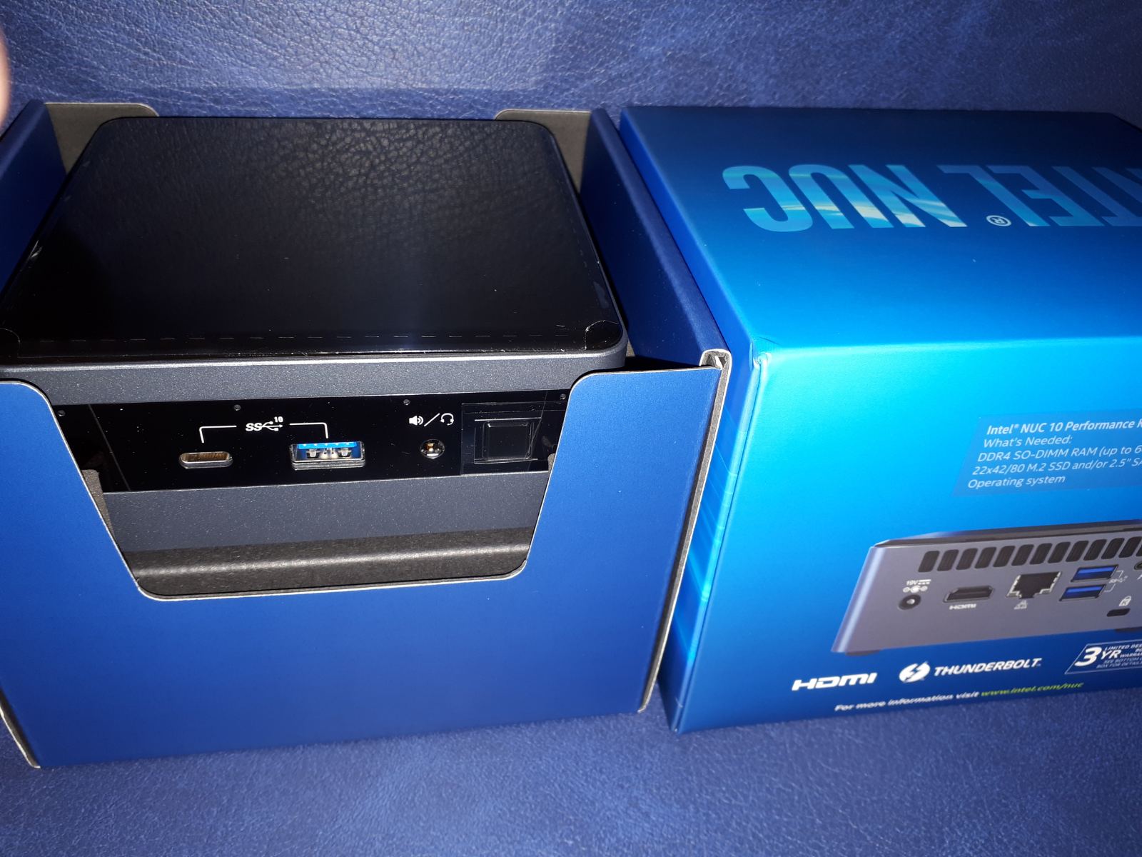 Intel NUC i3 10th Gen Mini PC BXNUC10i3FNH1 i3-10110U Processsor