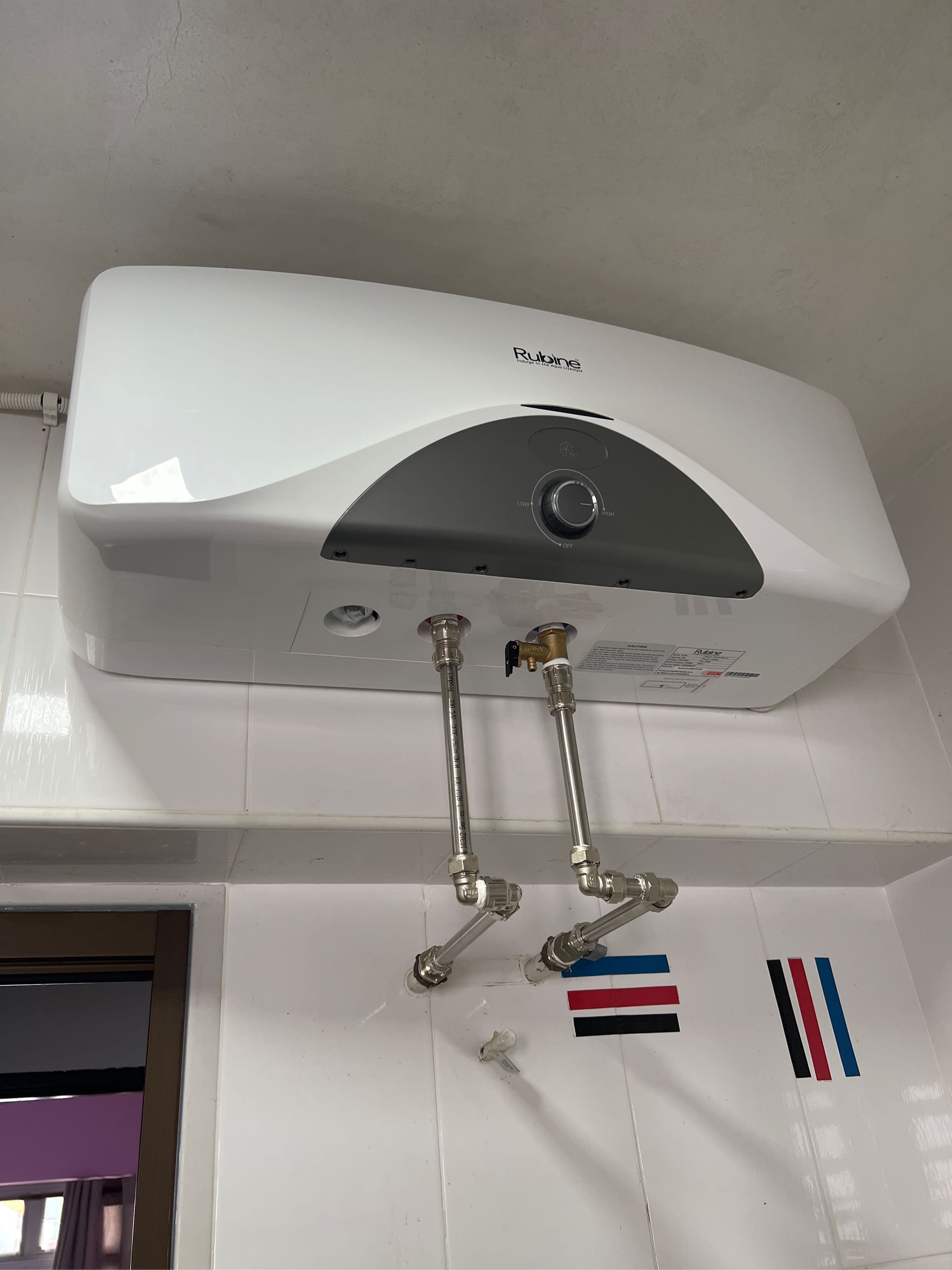 RUBINE SH-20 20L SLIM STORAGE WATER HEATER | Lazada Singapore