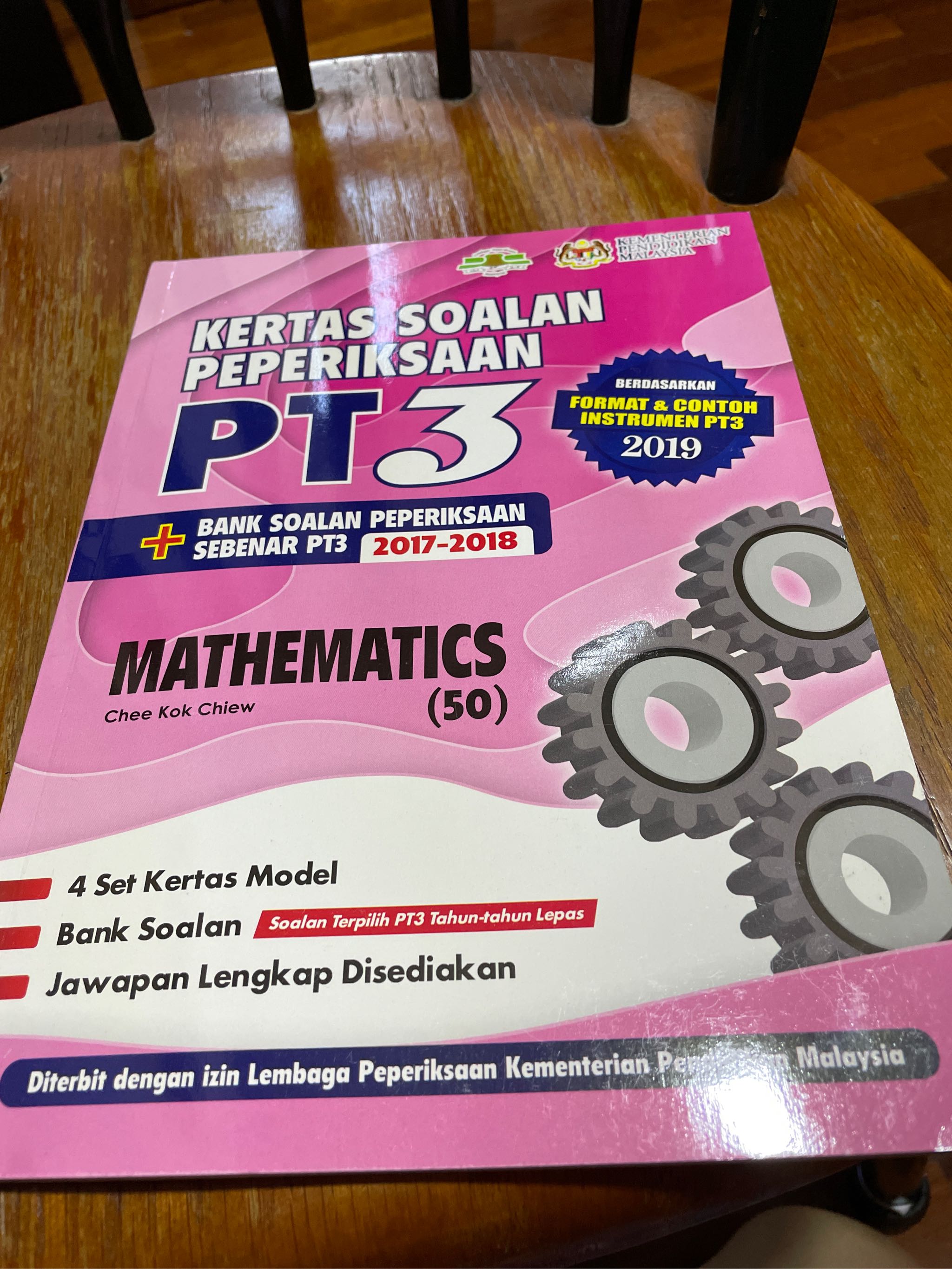 Kertas Soalan Peperiksaan Pt3 Mathematics Dwibahasa Lazada