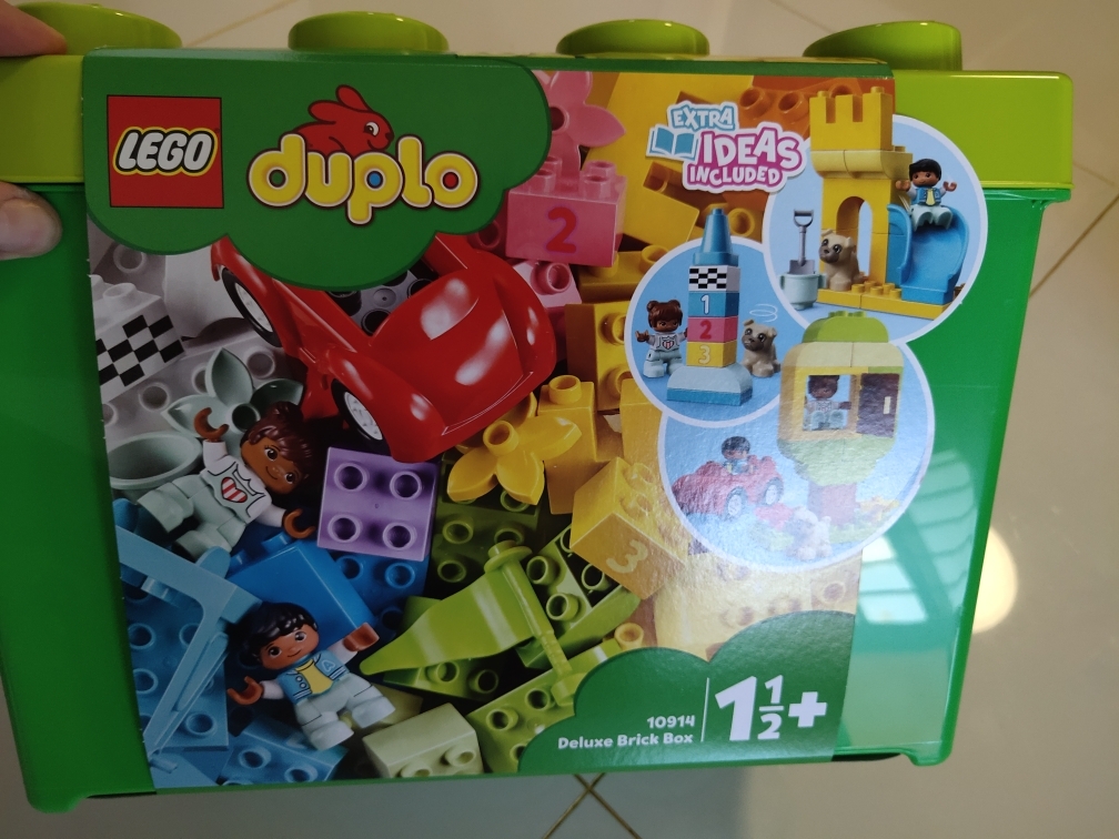 lego duplo classic deluxe brick box building set