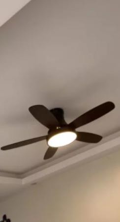Ceiling Fan with Light Remote Control 