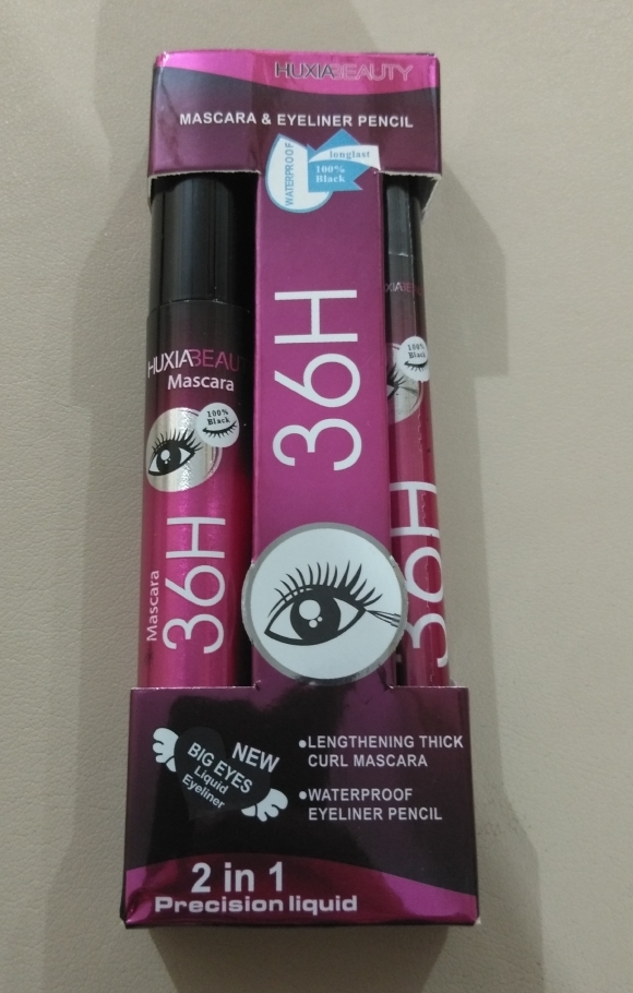  Liquid Eyeliner Pencil+Waterproof Mascara Set Cosmetics New Brand Eye Liner Thick Curling Mascara Eyebrow Pencil Makeup YANQINA