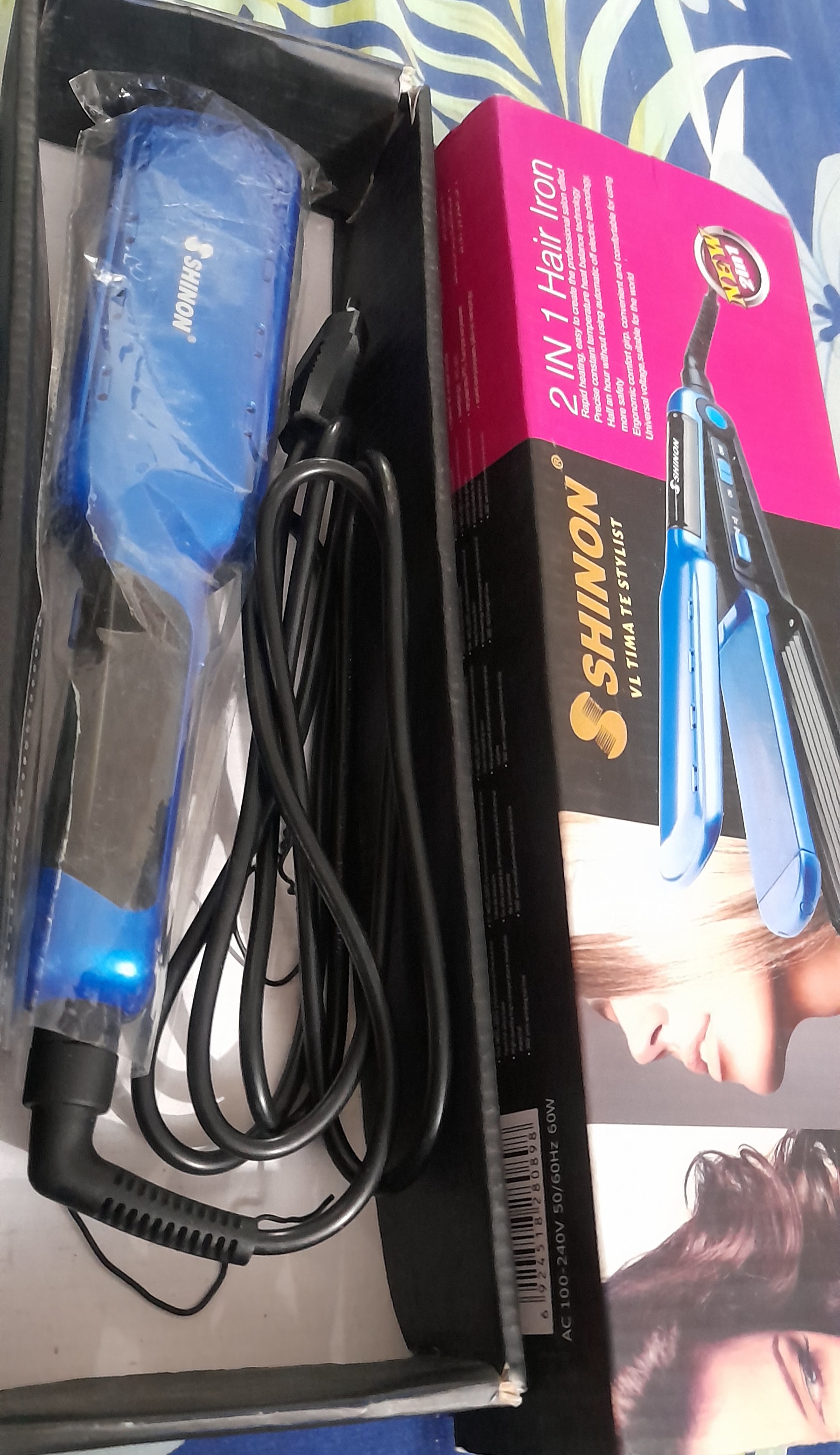 Shinon hair straightener 2 in 1 sale