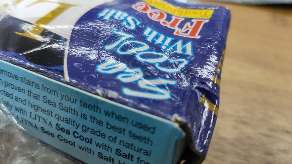 Litna Sea Cool With Salt Herbal Toothpaste Ubat Gigi 1 Box 150 G Lazada