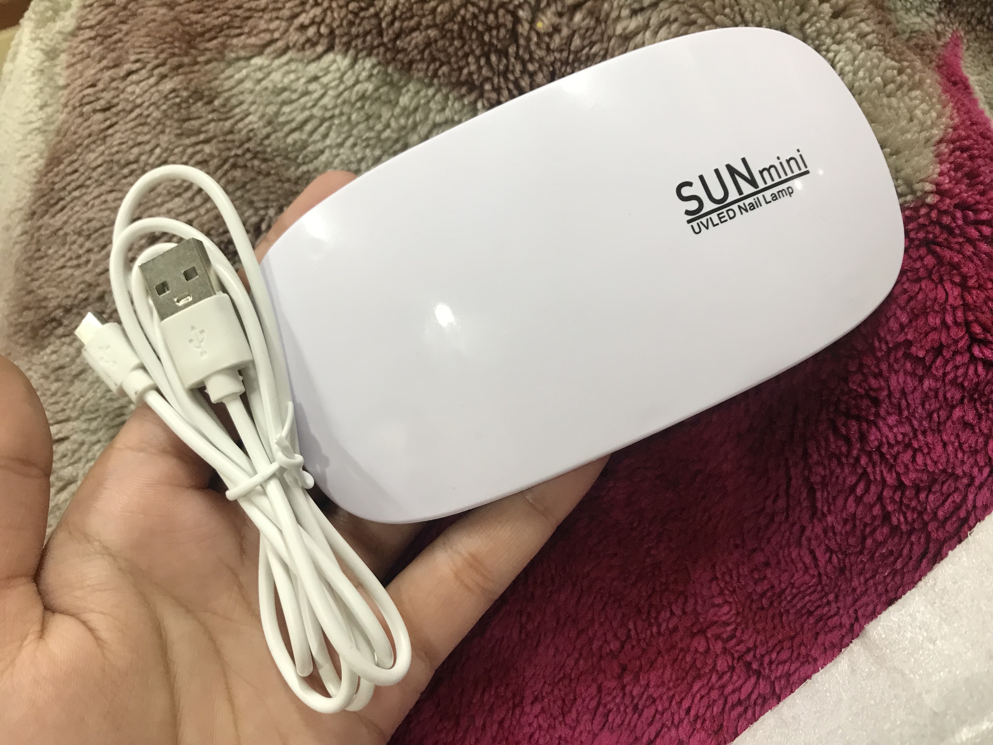 Portable Mini UV Lamp UV Light UV Resin Curing Lamp USB Charge for