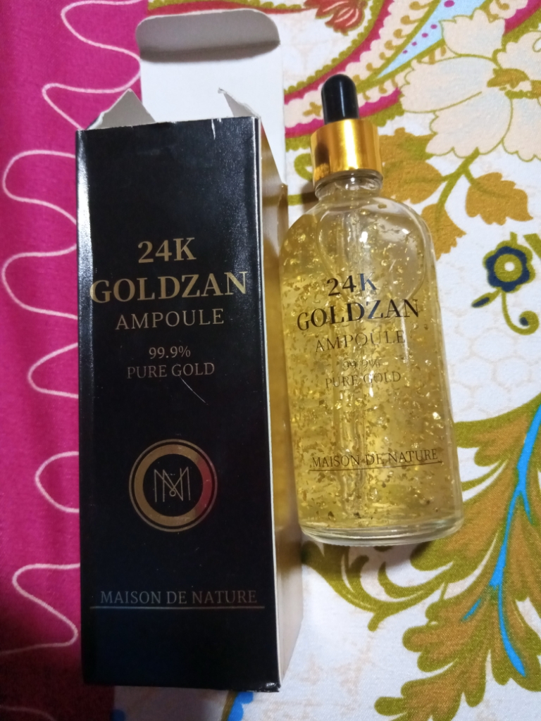  Gold Serum Orignal Korean 24K AntiAging 100Ml  Ampoule Maison De Nature