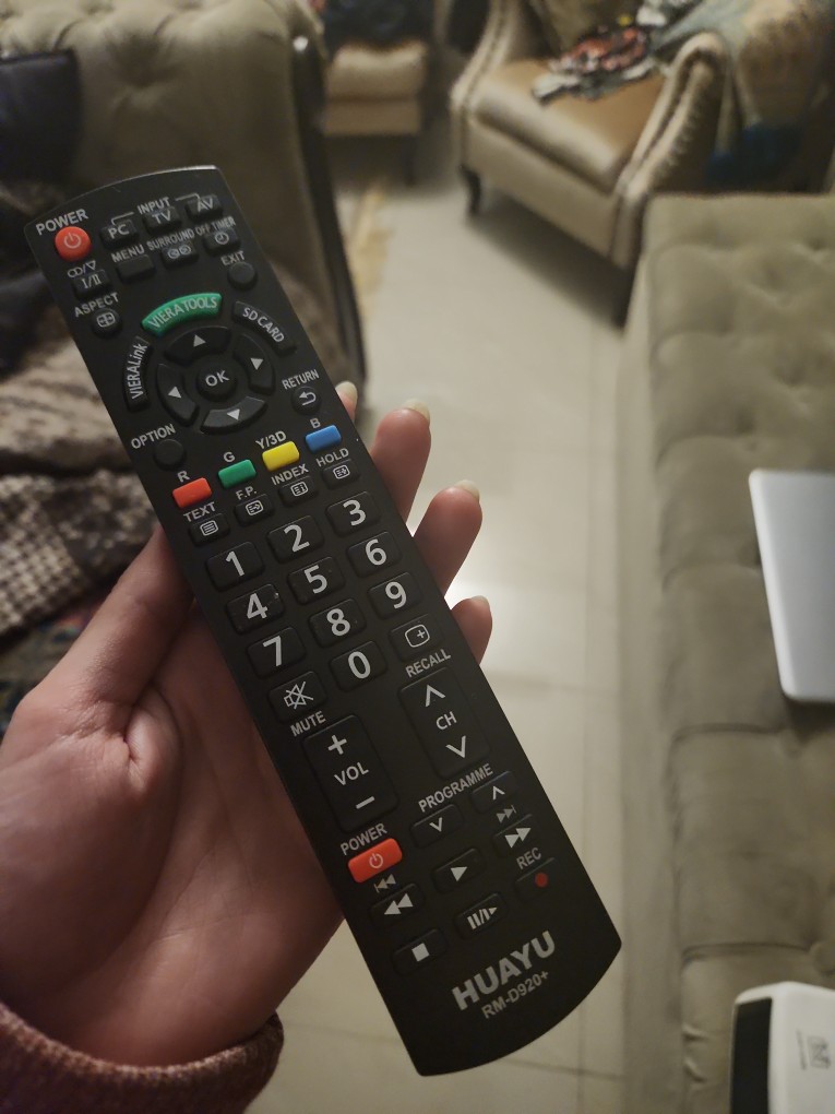 Télécommande Universelle HUAYU RM-D920+ Pour TV Panasonic N2QAYB000572 - Neuf