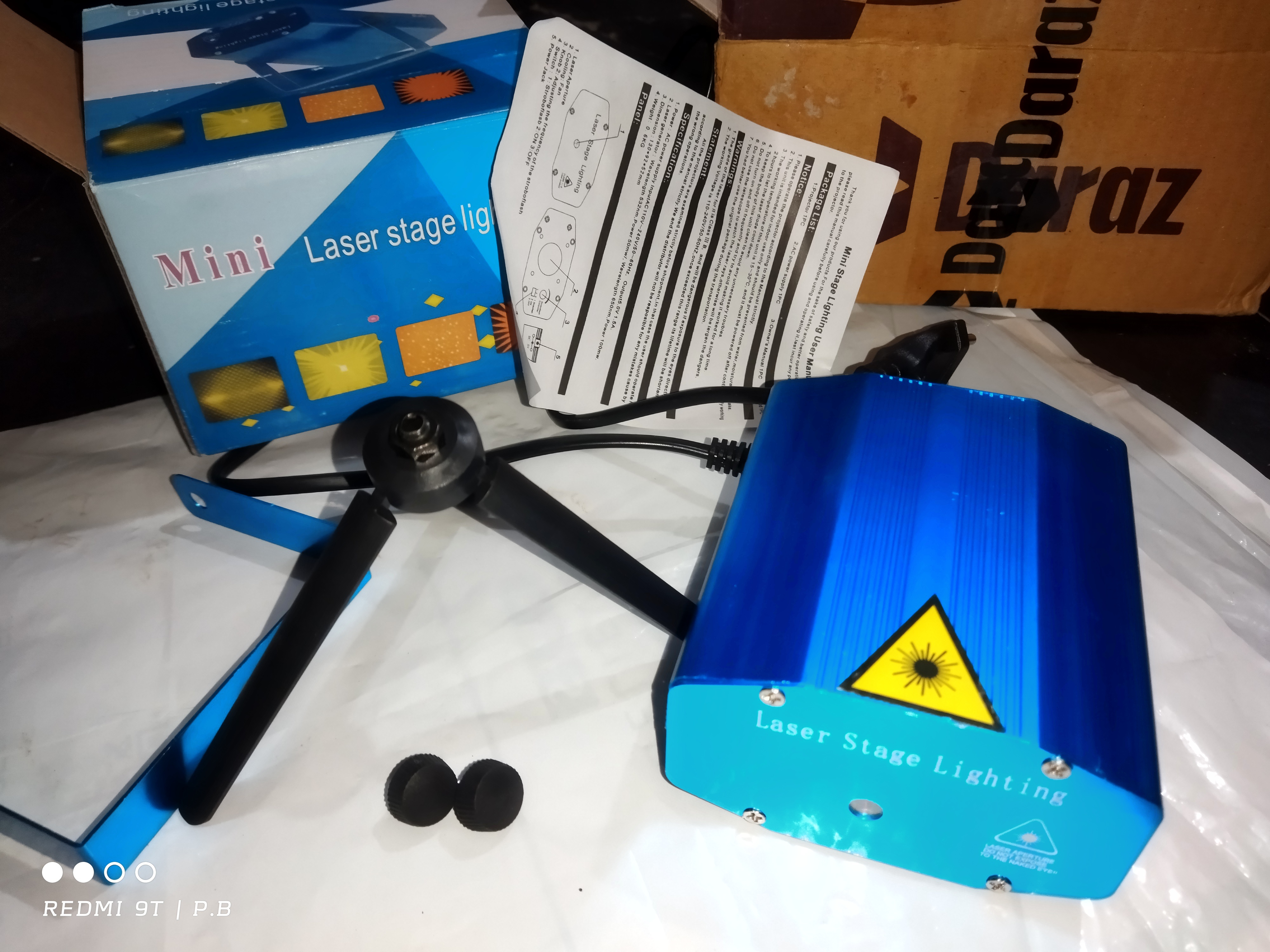 Mini Laser Light Nwt Box Pics Mini Laser Stage Lighting Laser Light, image size:4000x3000