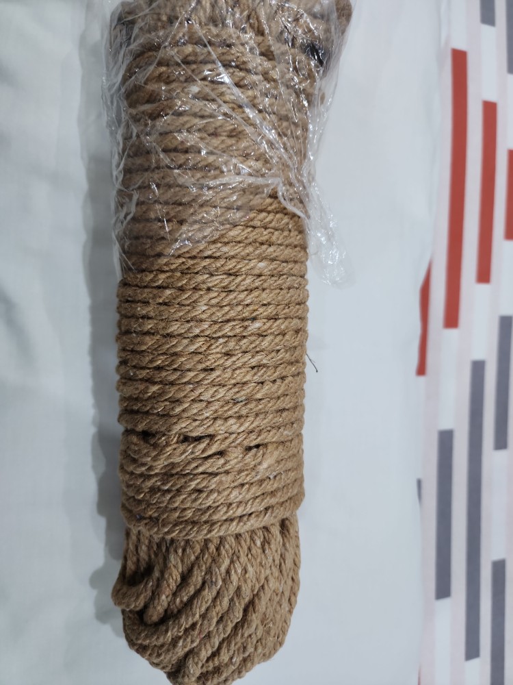 jute rope 70 feet 6mm for decoration and crafting use
