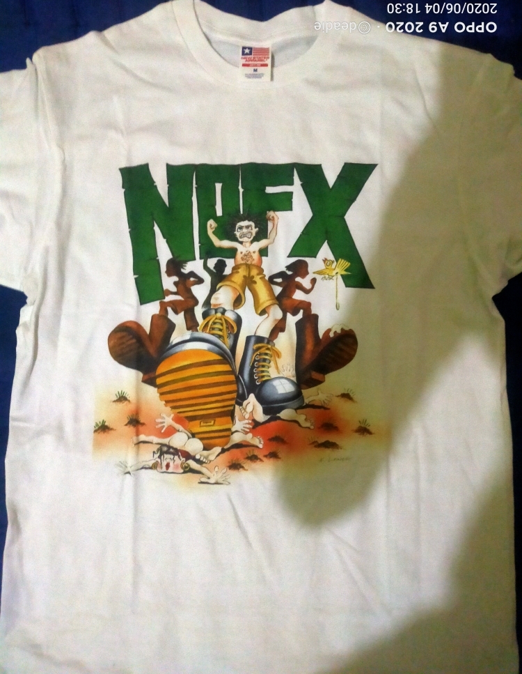 NOFX - kaos musik - baju musik - kaos band - baju band Lazada
