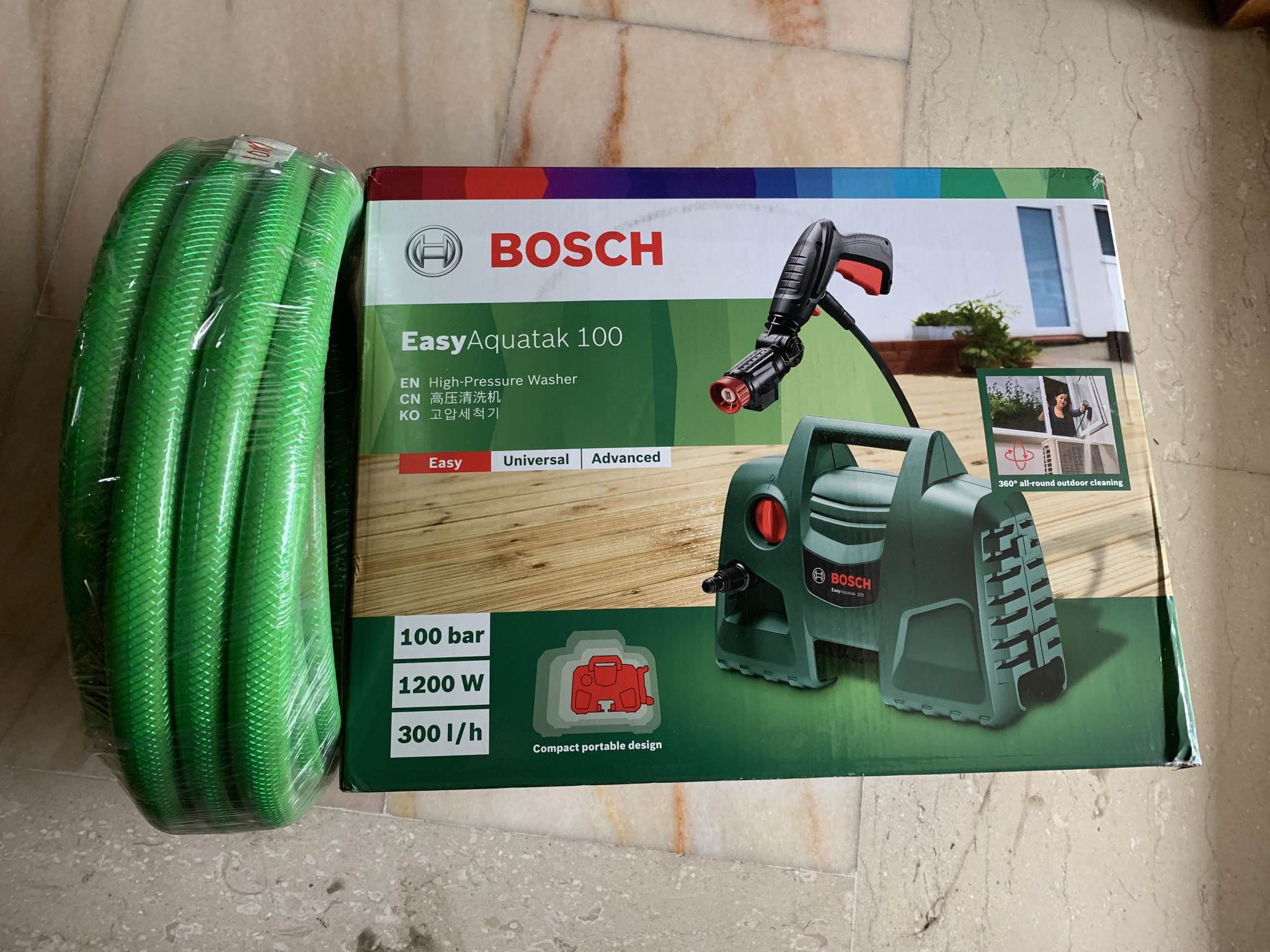 Corated Bosch Easy Aquatak 100 High Pressure Cleaner 6 Months