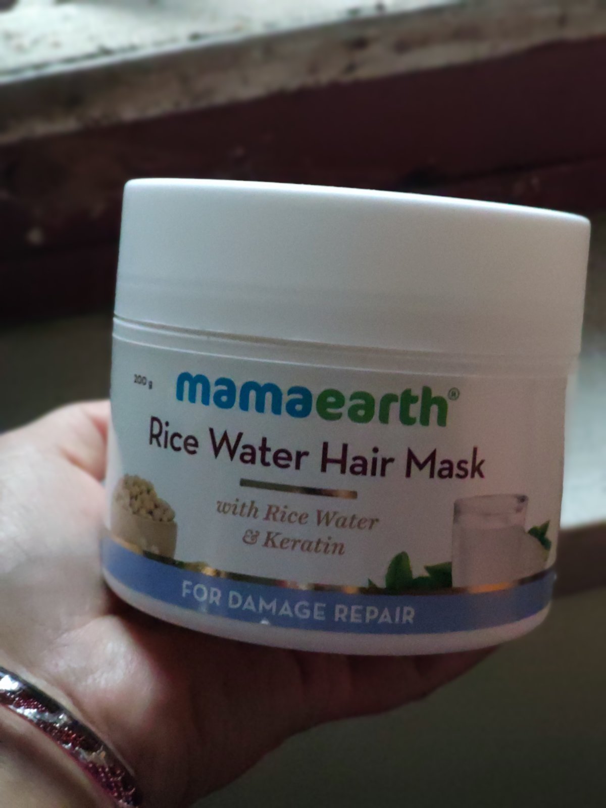 mamaearth Rice Water Hair Mask With Rice Water & Keratin For Smoothening Hair & Damage Repair - 200 g: Buy Online at Best Prices in Nepal | mamaearth Rice Water Hair Mask With Rice Water & Keratin For Smoothening Hair & Damage Repair - 200 g: Buy Online at Best Prices in Nepal |