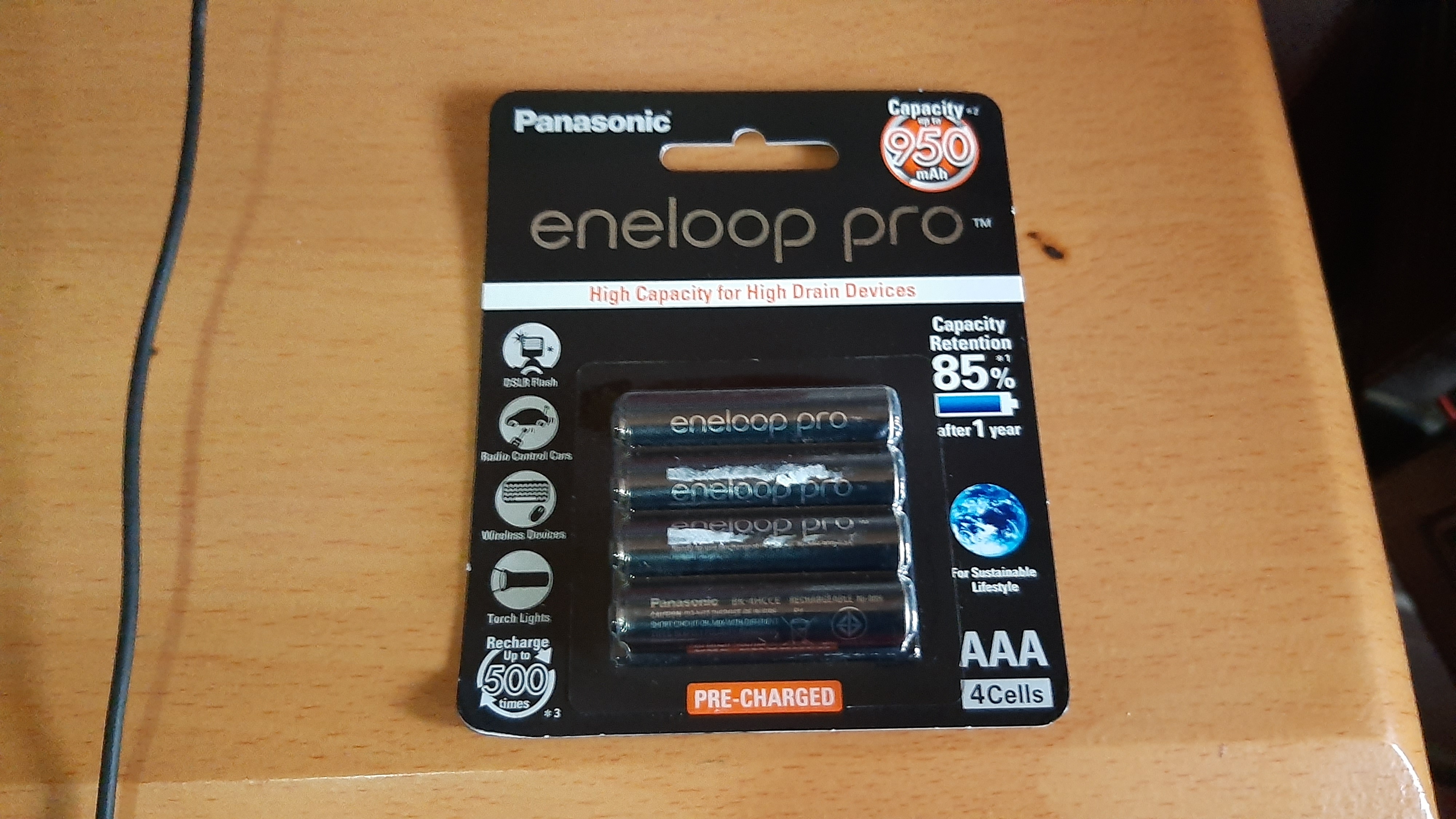 BK-4HCCE/4BT Panasonic Eneloop Pro AAA High Capacity Ready to use NiMH  batteries 4Pack - Every Battery