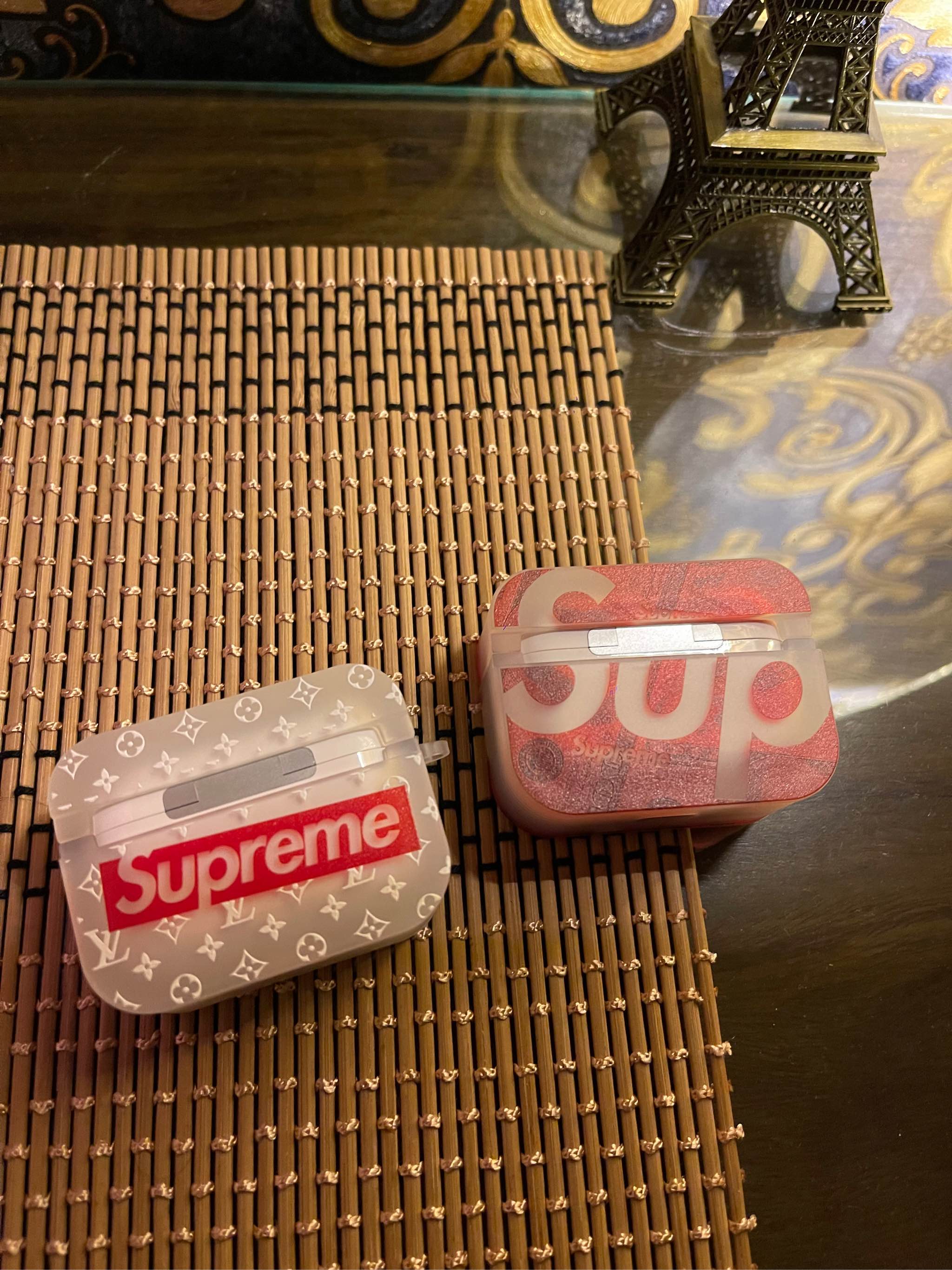 Louis Vuitton Supreme Airpods Pro 1 2 3 Case - Louis Vuitton Case