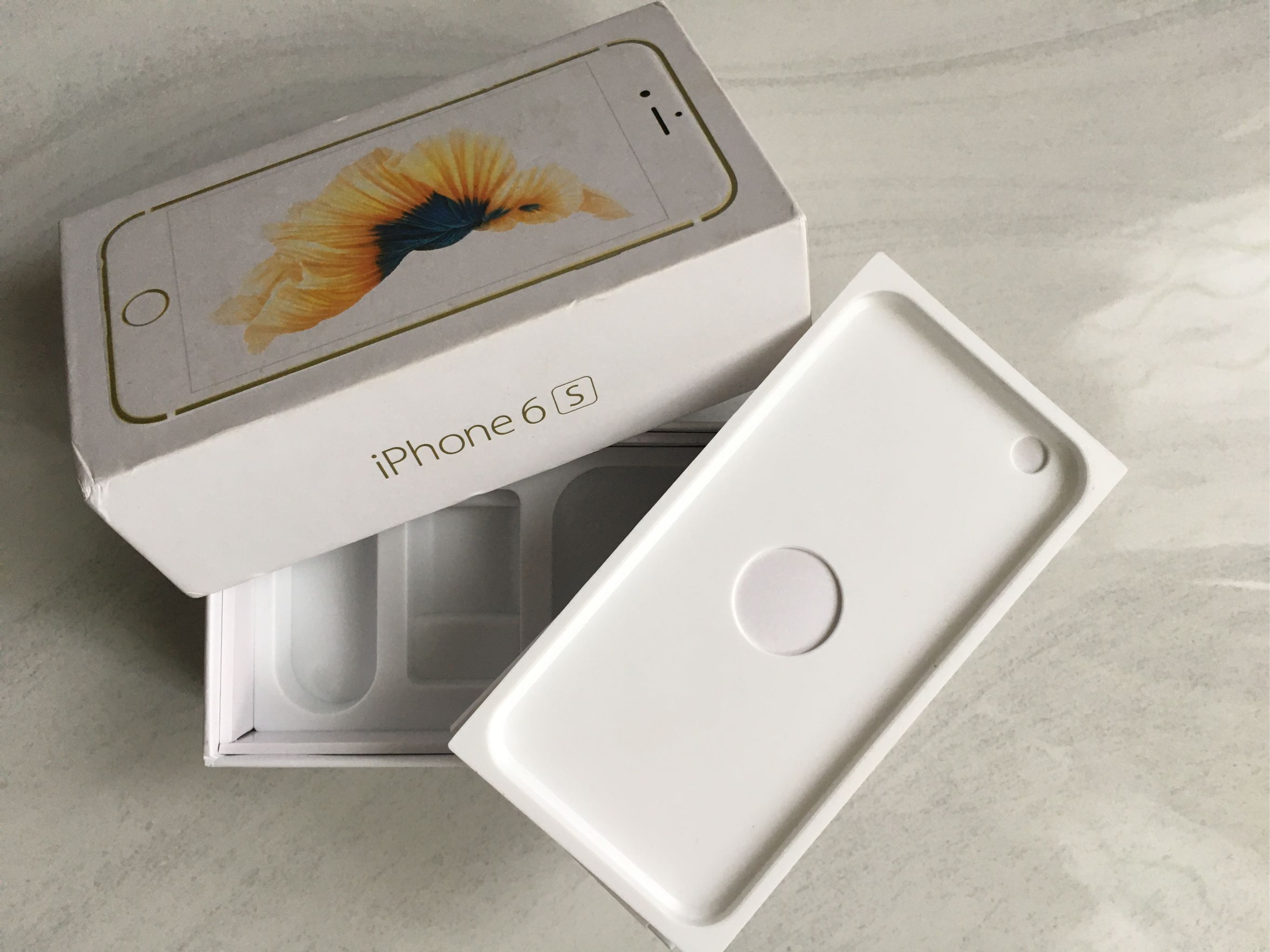 Empty box only Apple iPhone 6S/ EMPTY BOX RETAIL UK Rose Gold/Gold/Space Gray Apple 6s+ Space gray Apple iPhone 7/Mate Black And Jet Black/gold/Rose Gold/Red iphone 7 plus: Buy Sell Online @