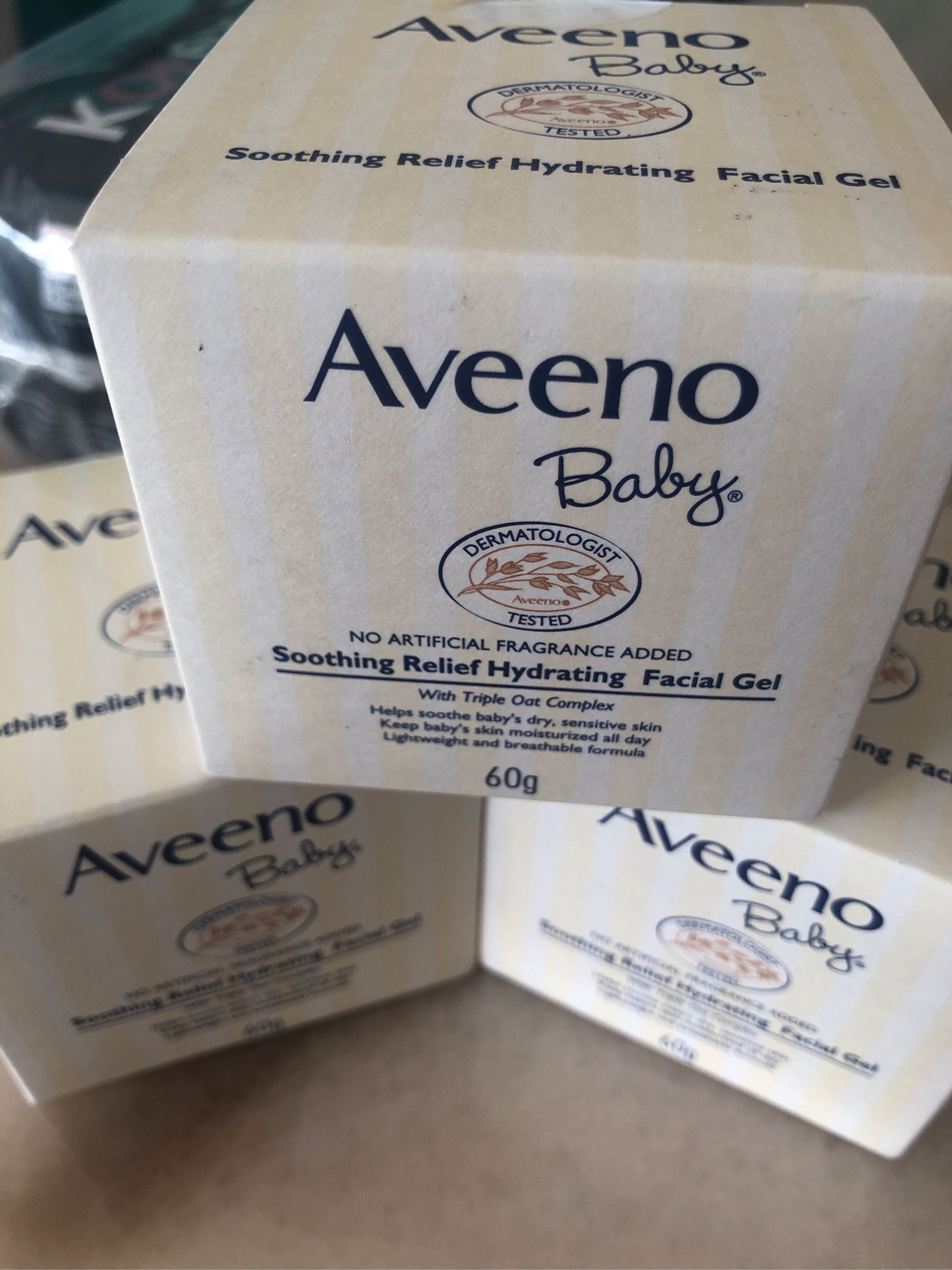aveeno baby facial gel