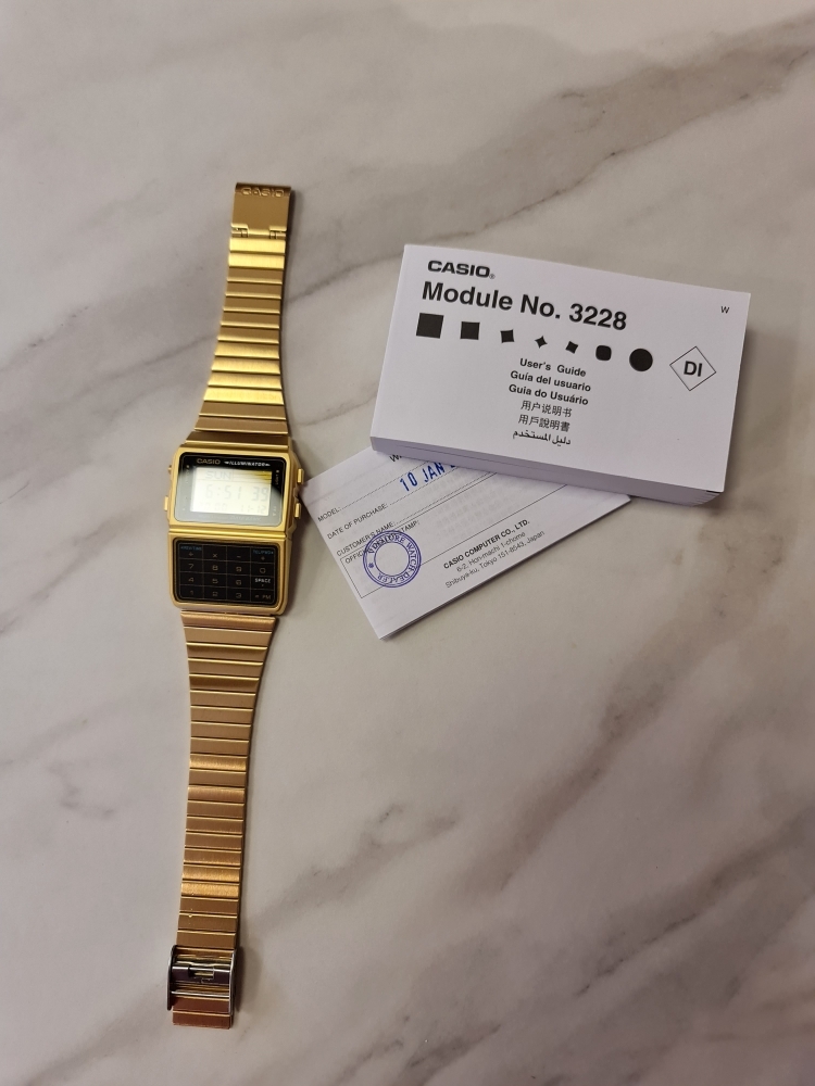 時計 CASIO 3228 DBC-611-1DF FULL REVIEW OF THE PHONE BOOK/DATABANK FUNCTION | CASIO 3228
