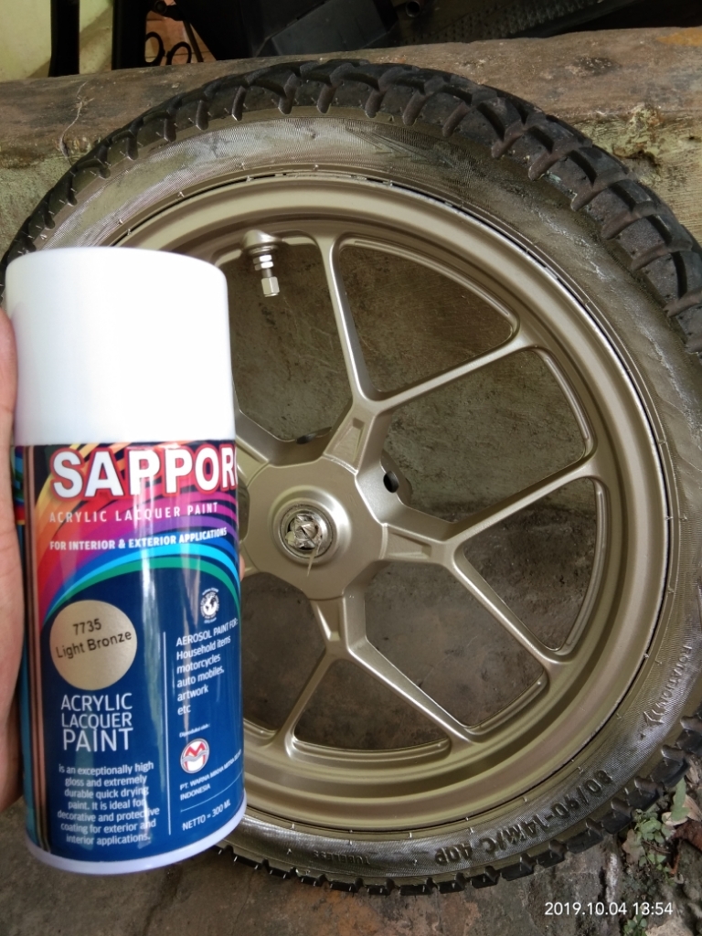 Sapporo 7735 Light Bronze Cat Spray Semprot Aerosol Terbaik Lazada Indonesia