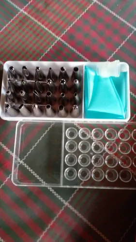 29Pcs Icing Piping Tips Set With Storage Box Icing Nozzles Pastry Piping  Bags Cake Decorating Supplies Kit Kitchen Baking Tools