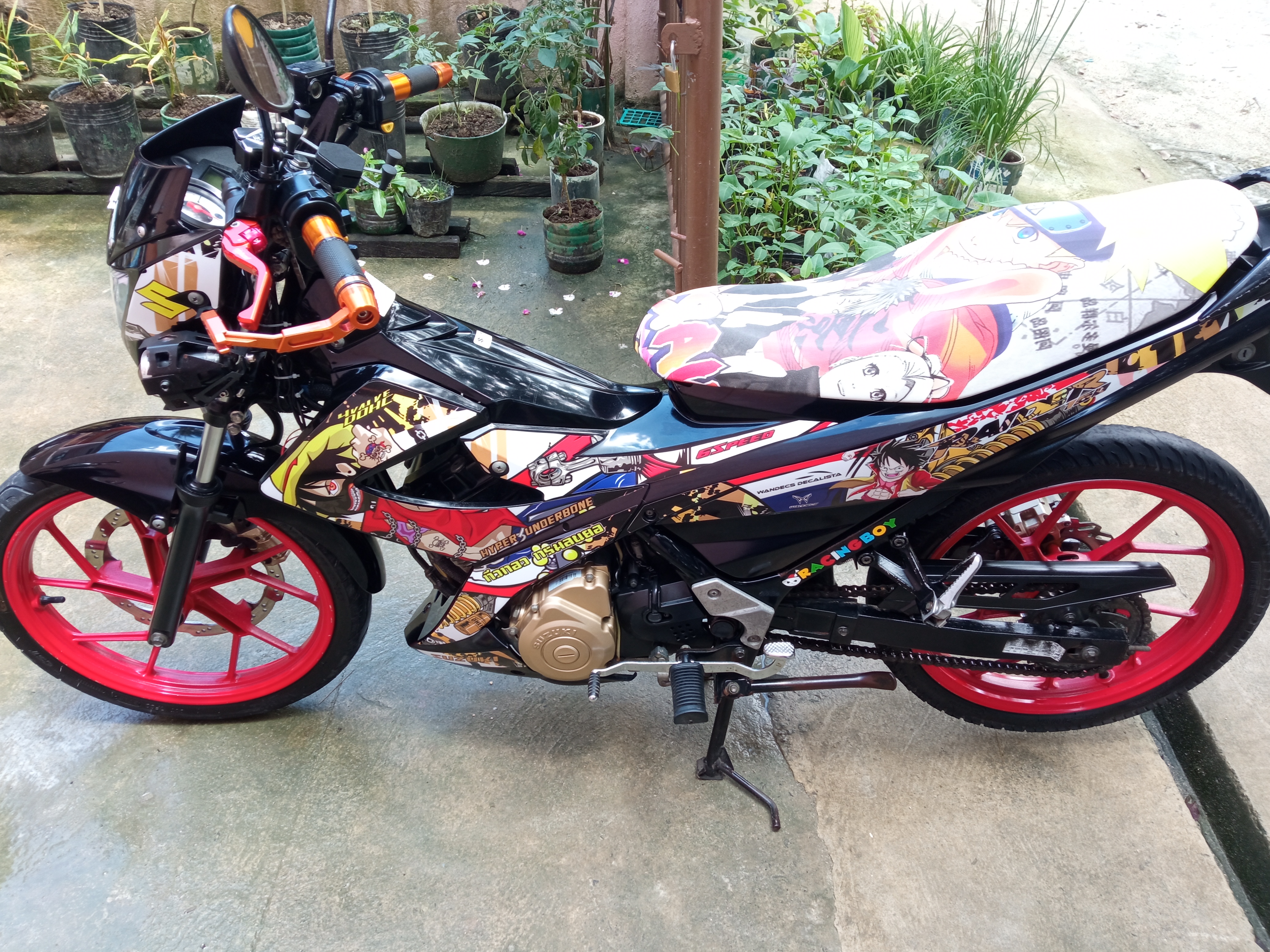 Raider 150 Decals Wandecs One Piece Lazada Ph