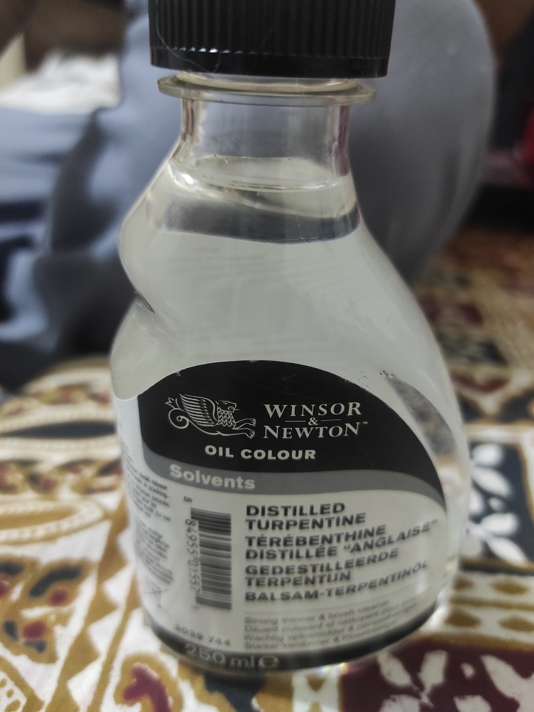 Winsor & Newton 250ml Distilled Turpentine