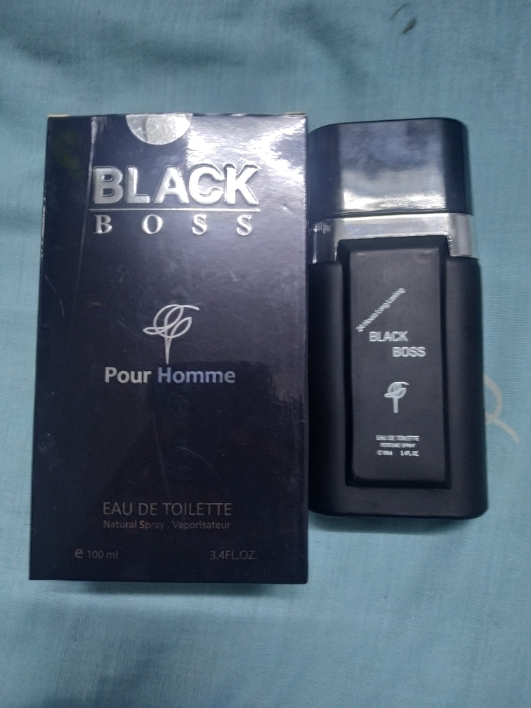 boss perfume black