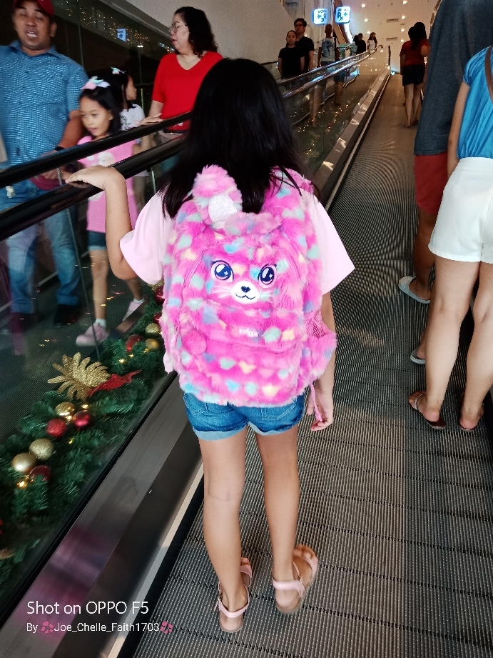 fluffy meow junior backpack