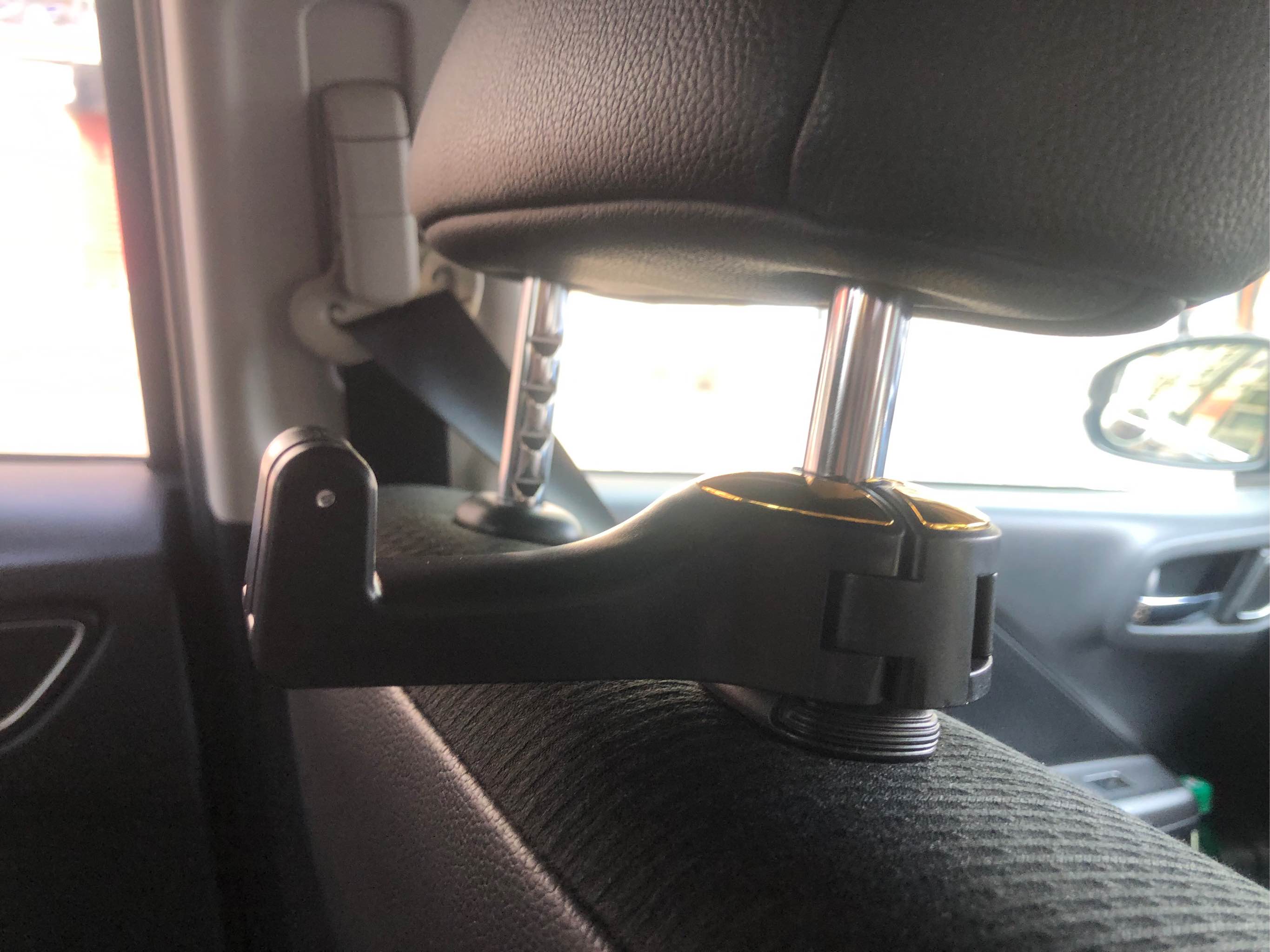 Hard Plastic Car Headrest Hidden Hook with Phone Holder, Car Seat Hooks at  Rs 140 in Surat