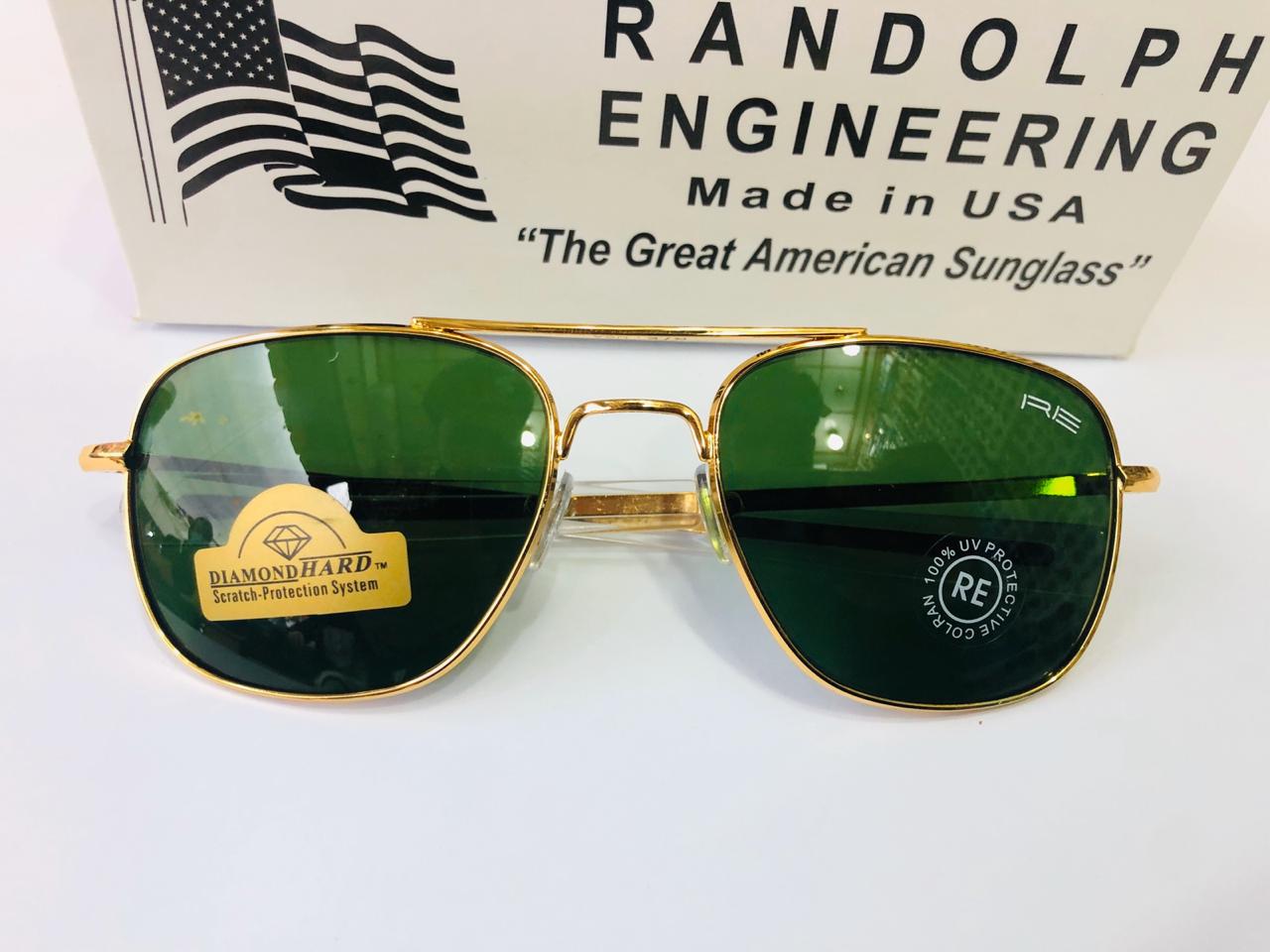 Randolph Aviator Sunglasses Men High 
