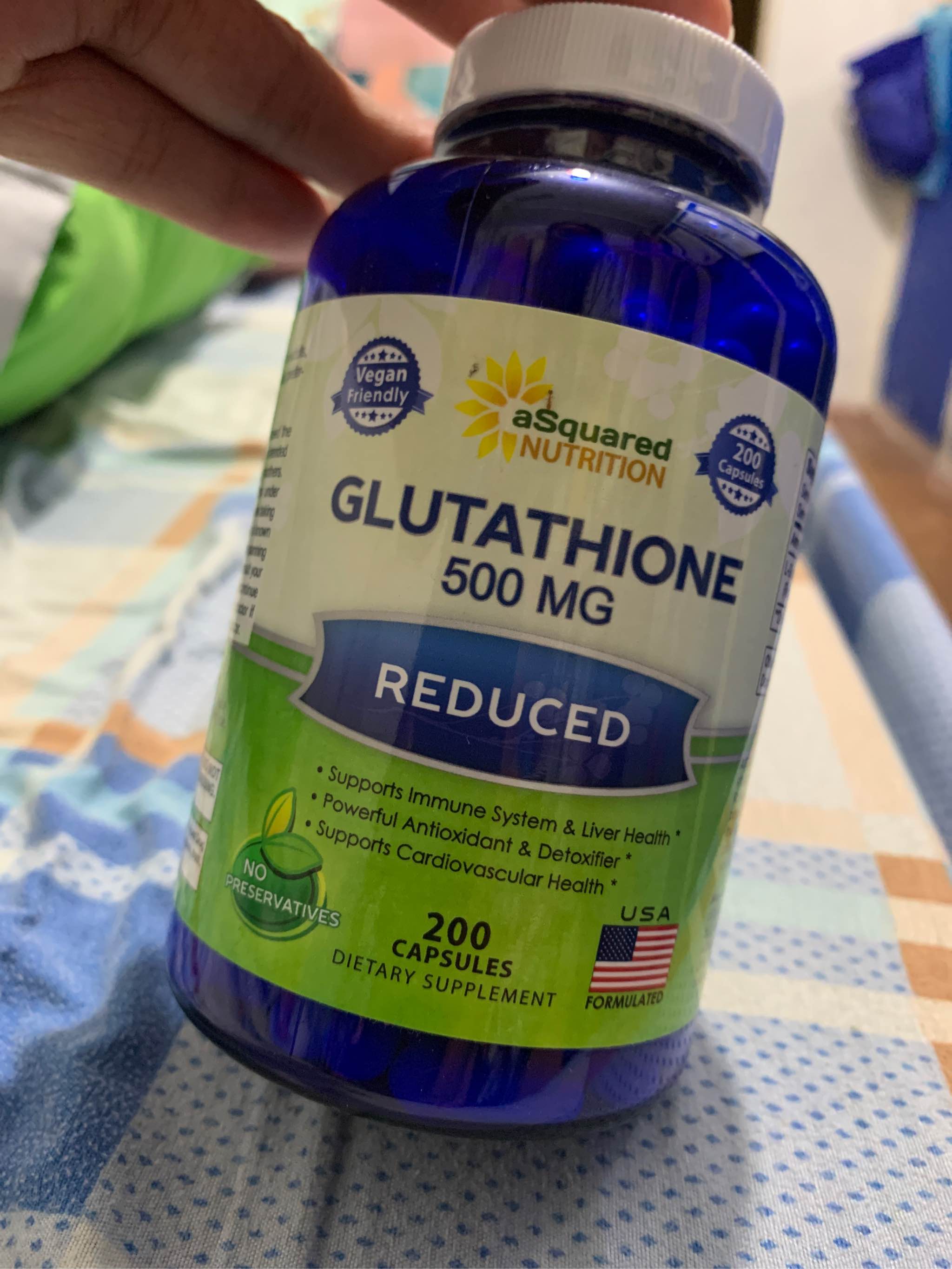 asquared nutrition glutathione aSquared Nutrition Glutathione 500 mg Reduced 200 Capsules Maximum Strength  Glutathione Supplement Powerful Antioxidant Properties Third Party Tested  Quality & Purity No Gluten Dairy Soy - Lazada