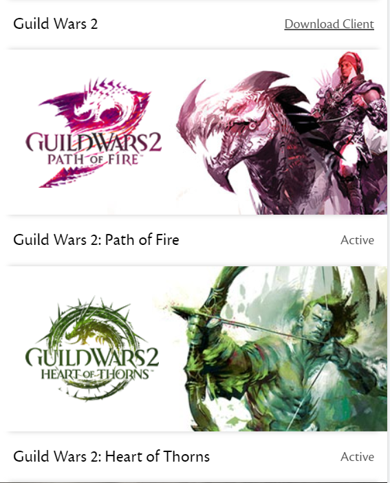 guild wars 2 client asking for serial code