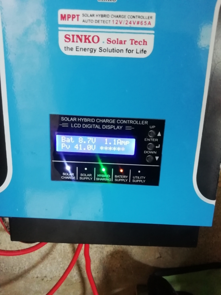 Sinko 80a Mppt Plus Hybrid Solar Charge Controller 12 24v Buy Online At Best Prices In Pakistan Daraz Pk