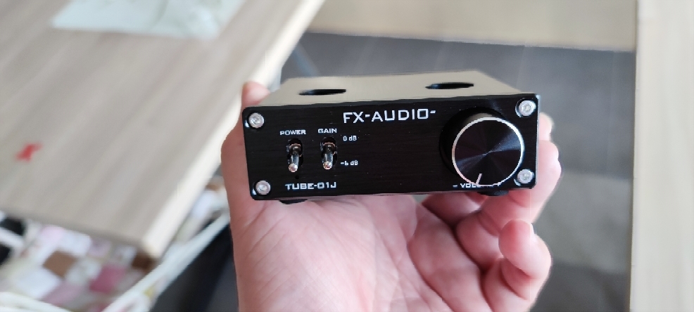 美品　fx-audio TUBE-01J FX-Audio Tube-01J Vacuum Tube Preamp – Black Edition | eBay