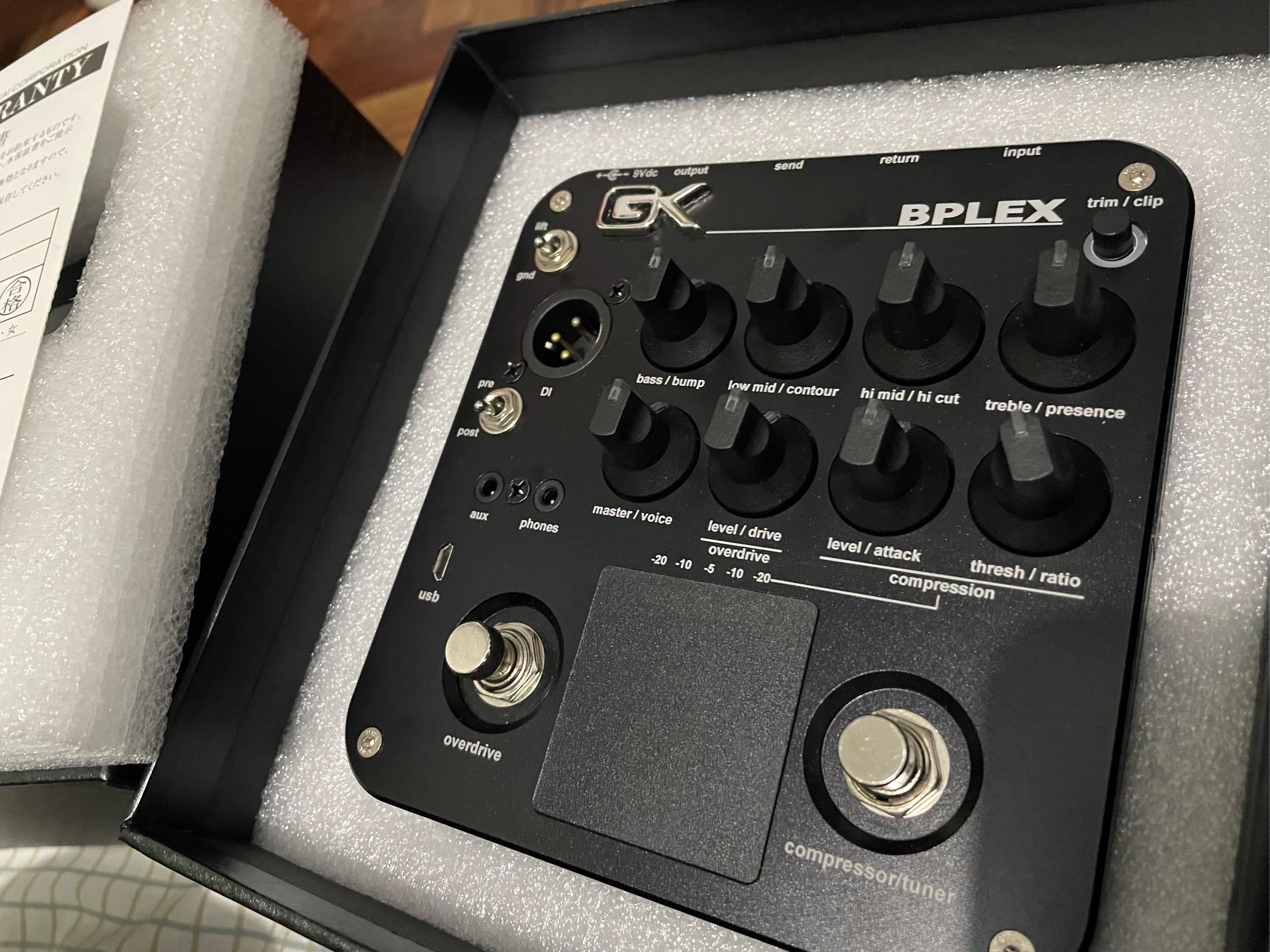 GALLIEN-KRUEGER BPLEX - エフェクター