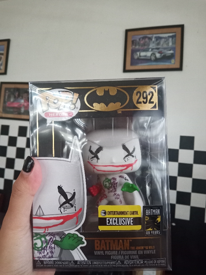 Funko POP! DC Batman Joker's Wild Entertainment Earth Exclusive Vinyl  Figure