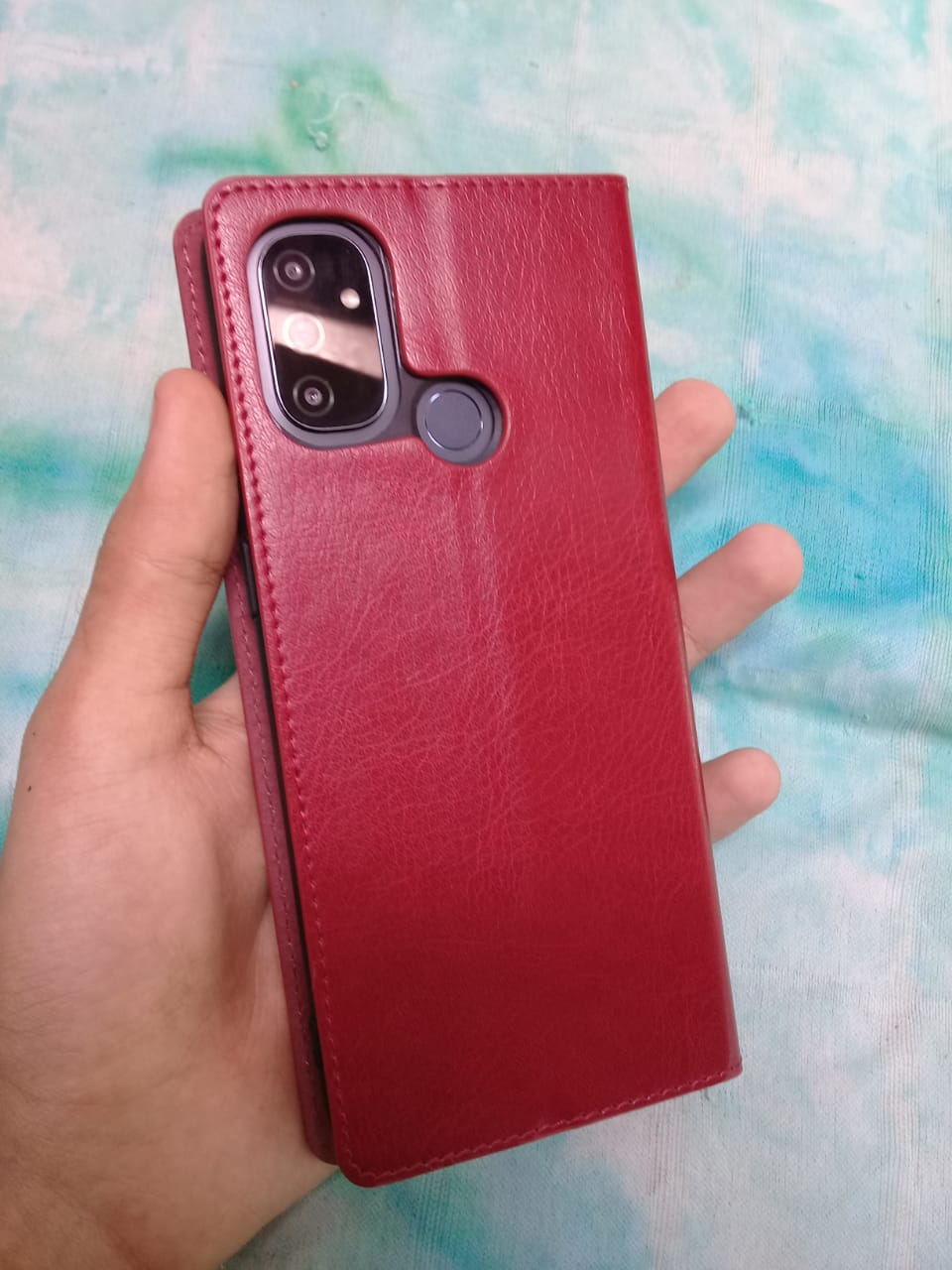 Cover per OnePlus Nord N100, Custodia Portafoglio Pelle Sintetica con TPU, Supporto Stand, Slot per Schede e Protezione Integrale Adatto per OnePlus Nord N100 Cellulare, Nero