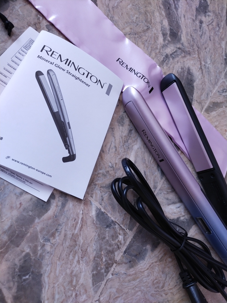 remington mineral glow straightener