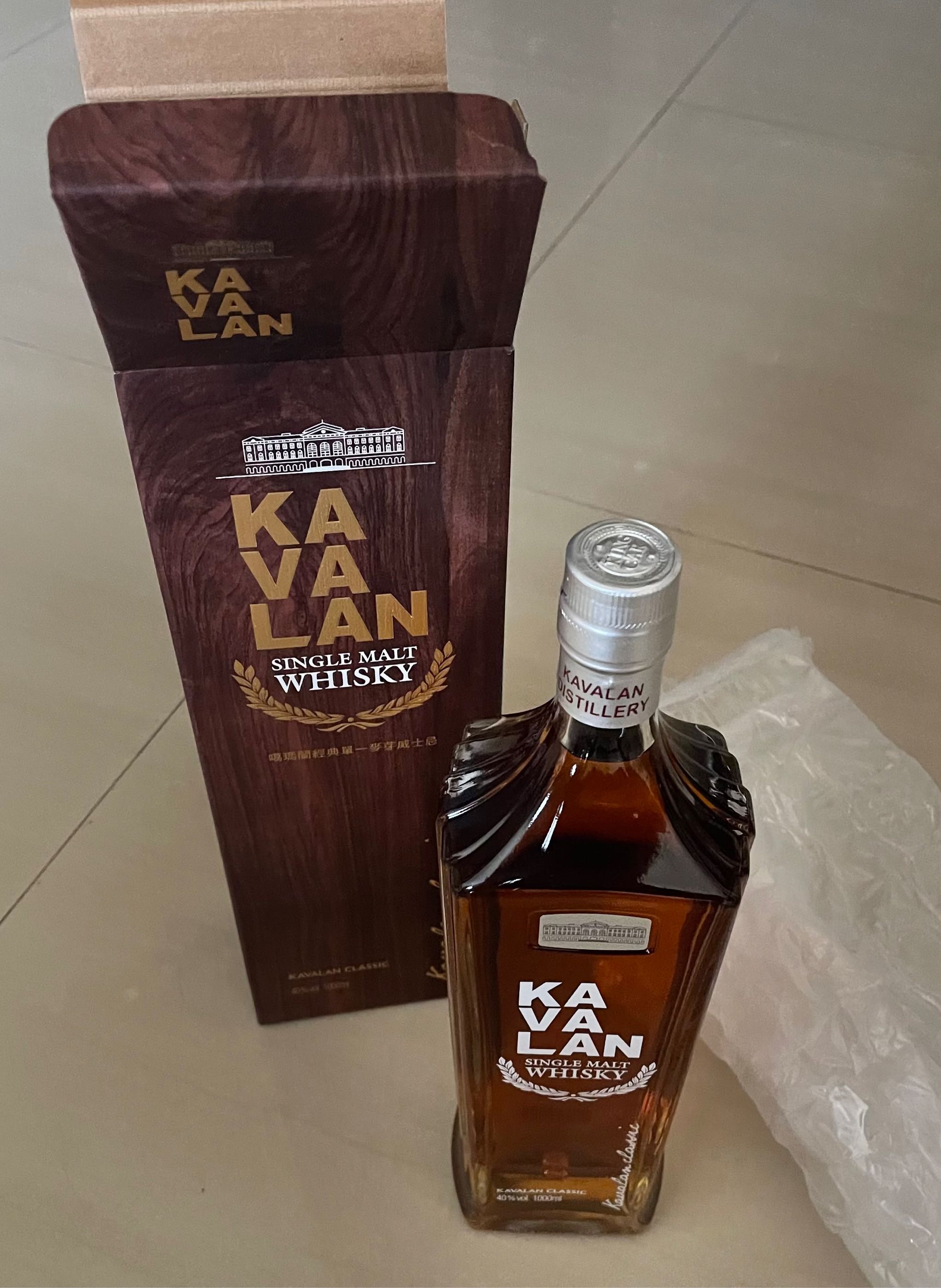 extra 43% - Kavalan Classic Single Malt Whisky 1000ml not