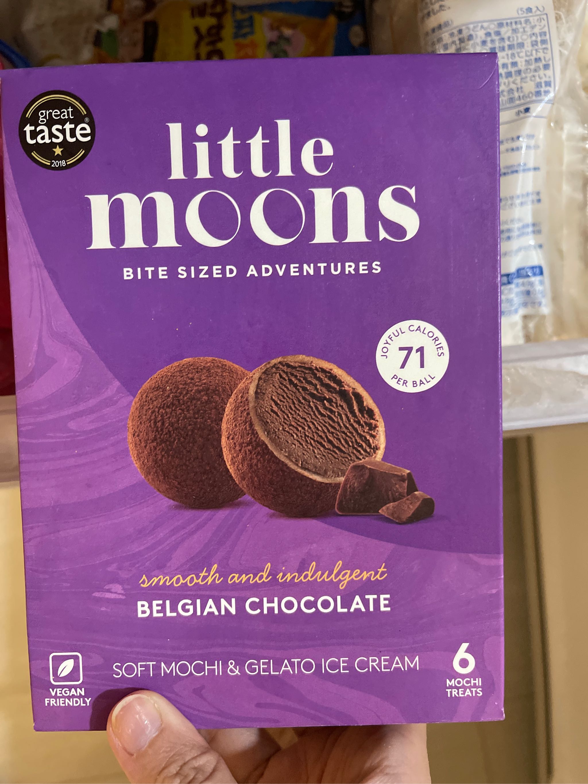 Little Moons Vegan Chocolate Mochi Ice Cream Lazada Singapore