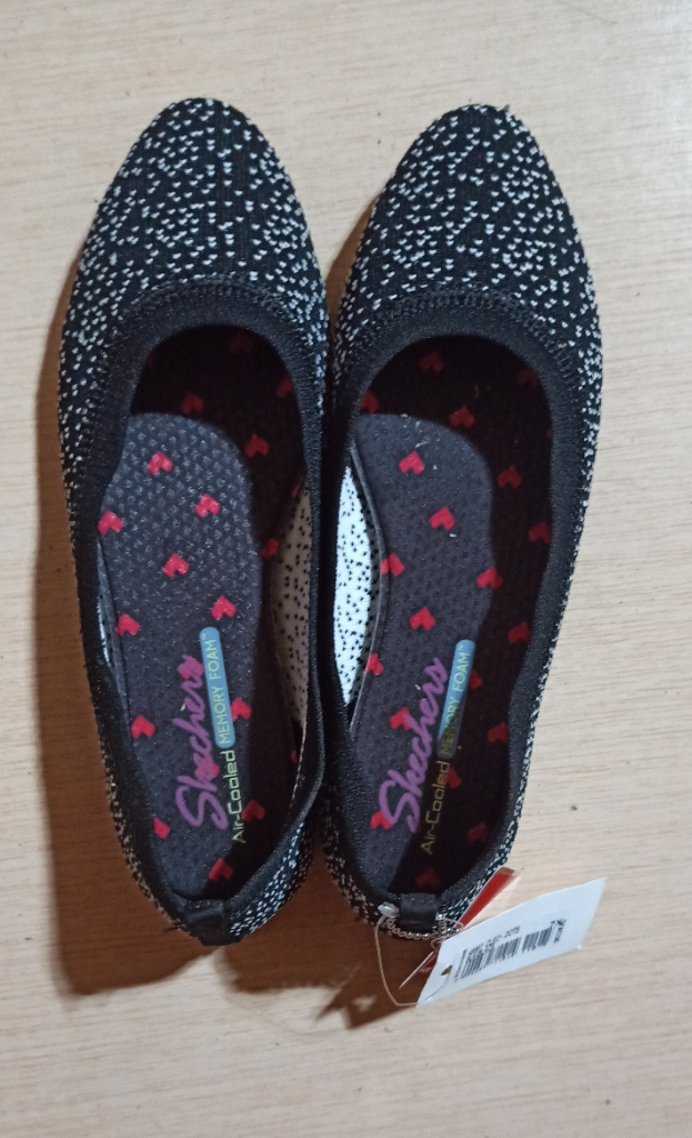 Skechers Women's Footwear Cleo Dots 48897-BLK (Black) Lazada PH