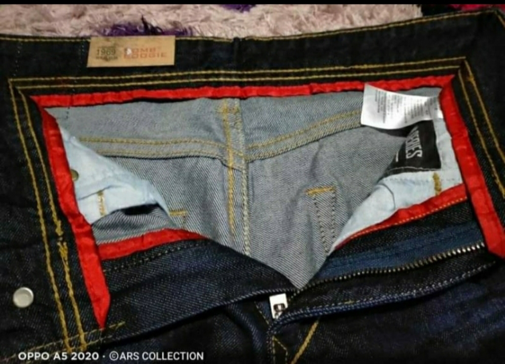 BOMBOGIE PRIA TERLARIS N.S.R JEANS 