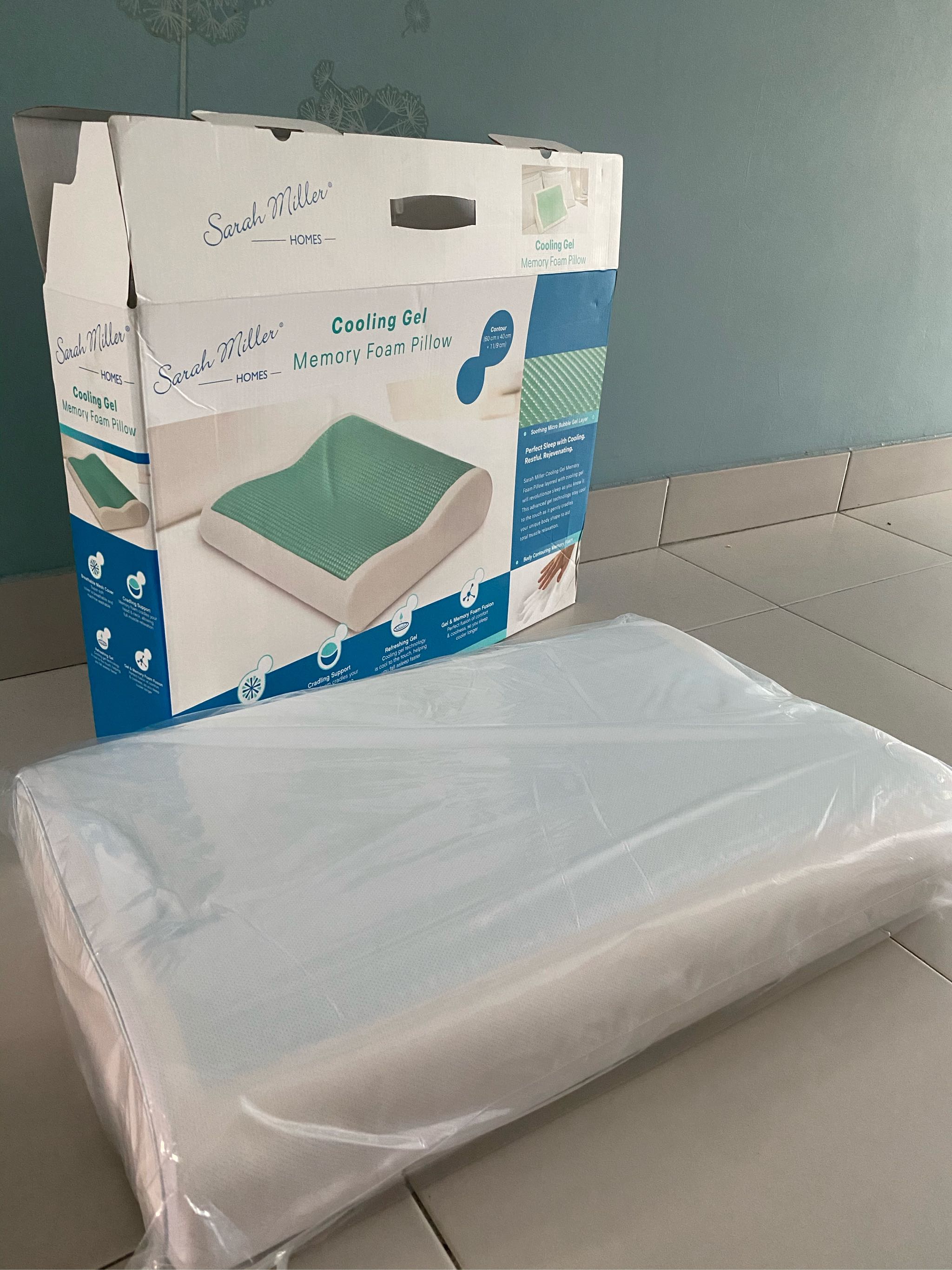 Dreamfinity cooling gel and memory sales foam pillow