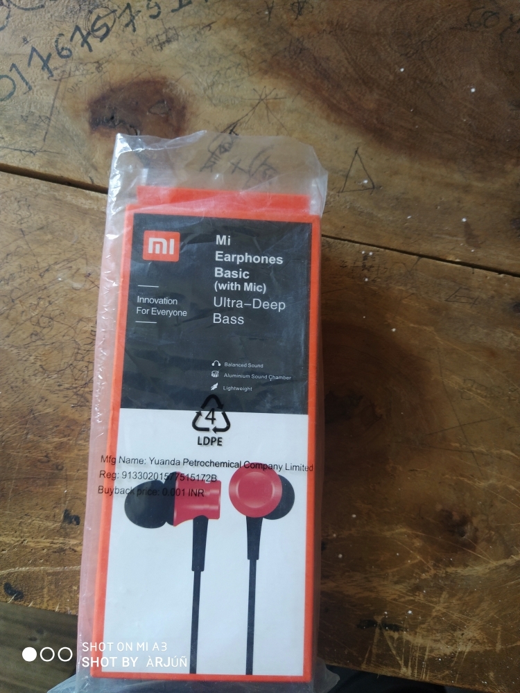 Mi earphones basic with mic ultra deep bass online price